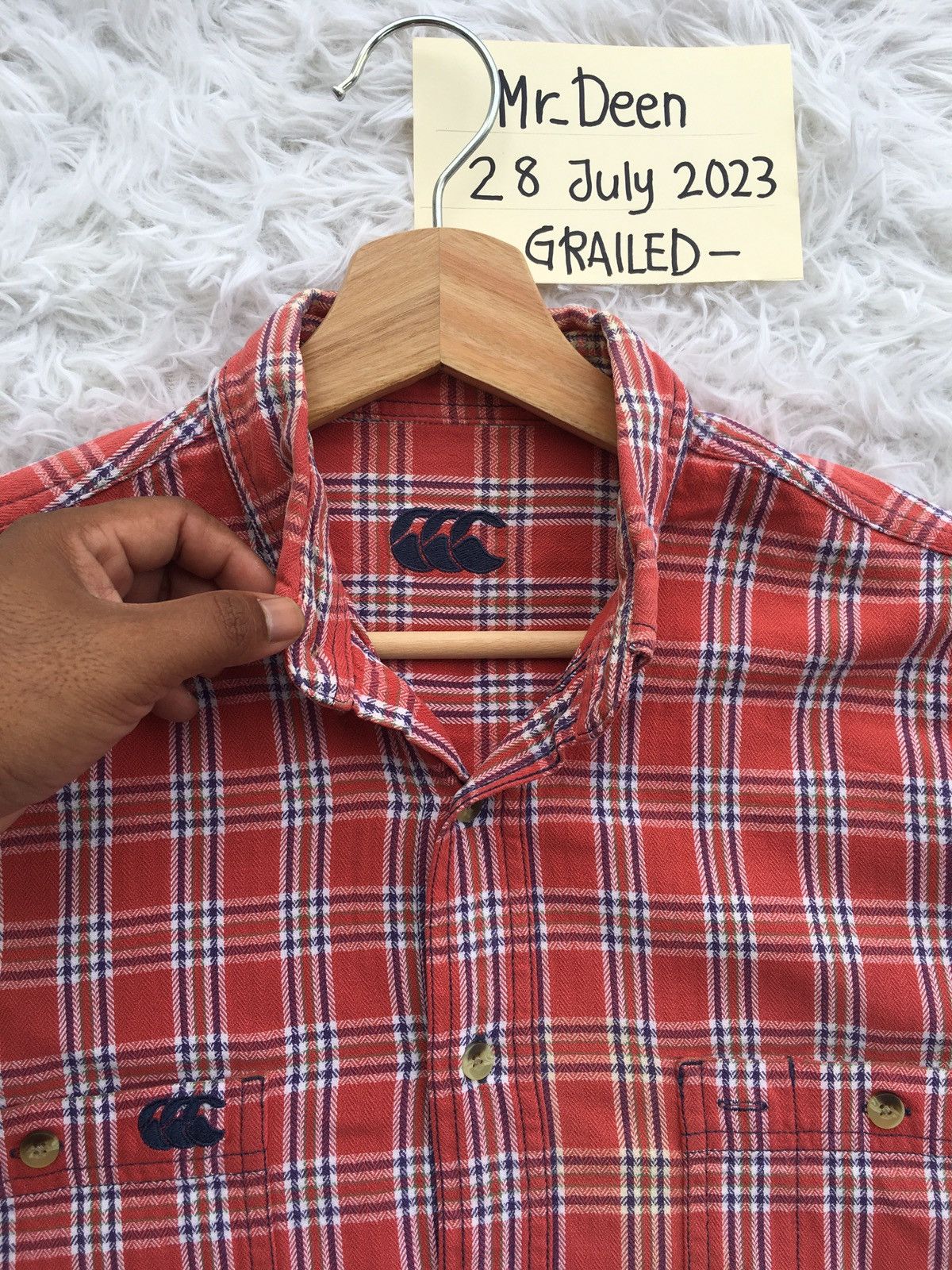 Canterbury of New Zealand Vintage Canterbury of New Zealand Flannel Shirt Size US L / EU 52-54 / 3 - 6 Thumbnail