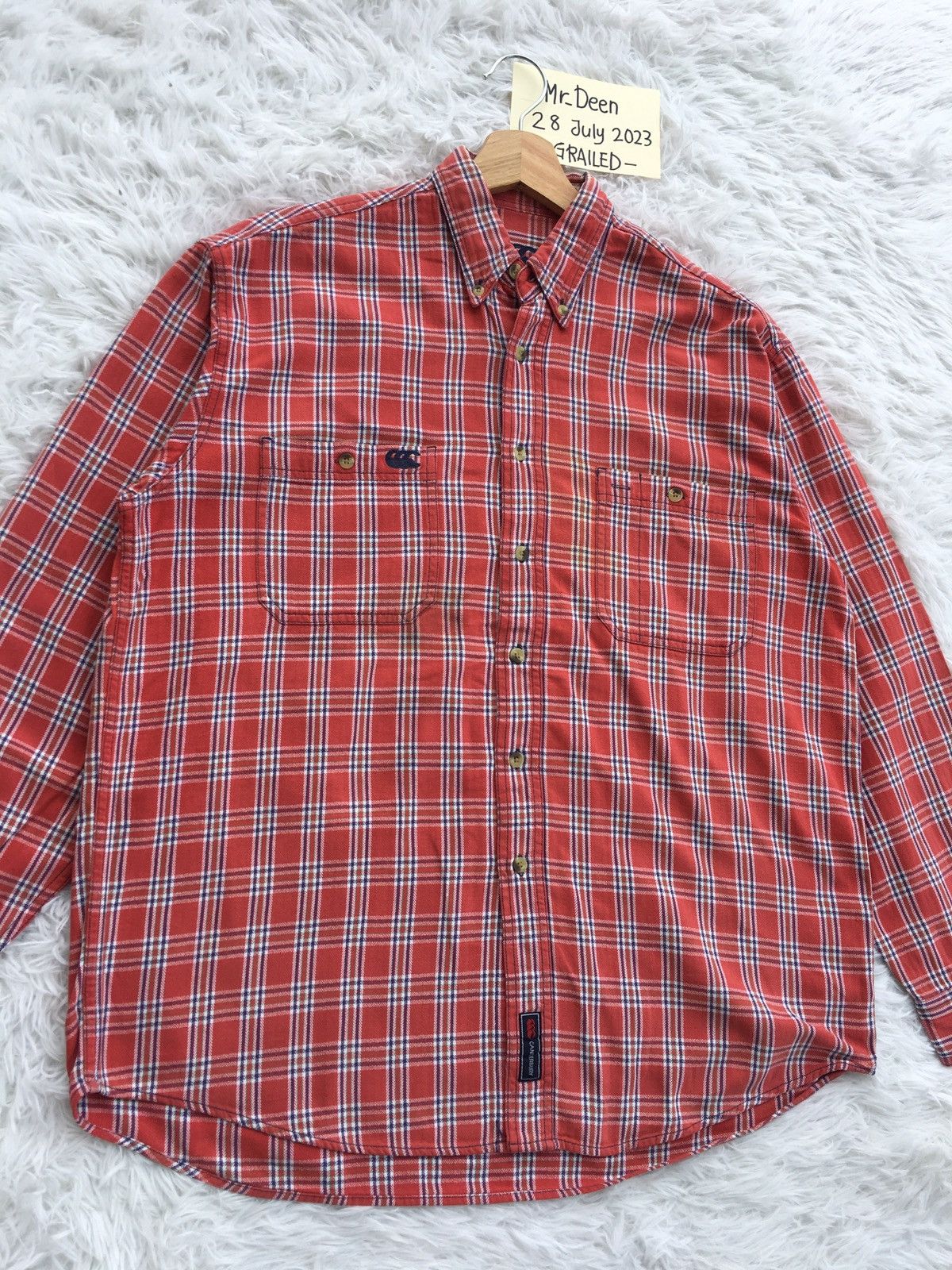 Canterbury of New Zealand Vintage Canterbury of New Zealand Flannel Shirt Size US L / EU 52-54 / 3 - 3 Thumbnail