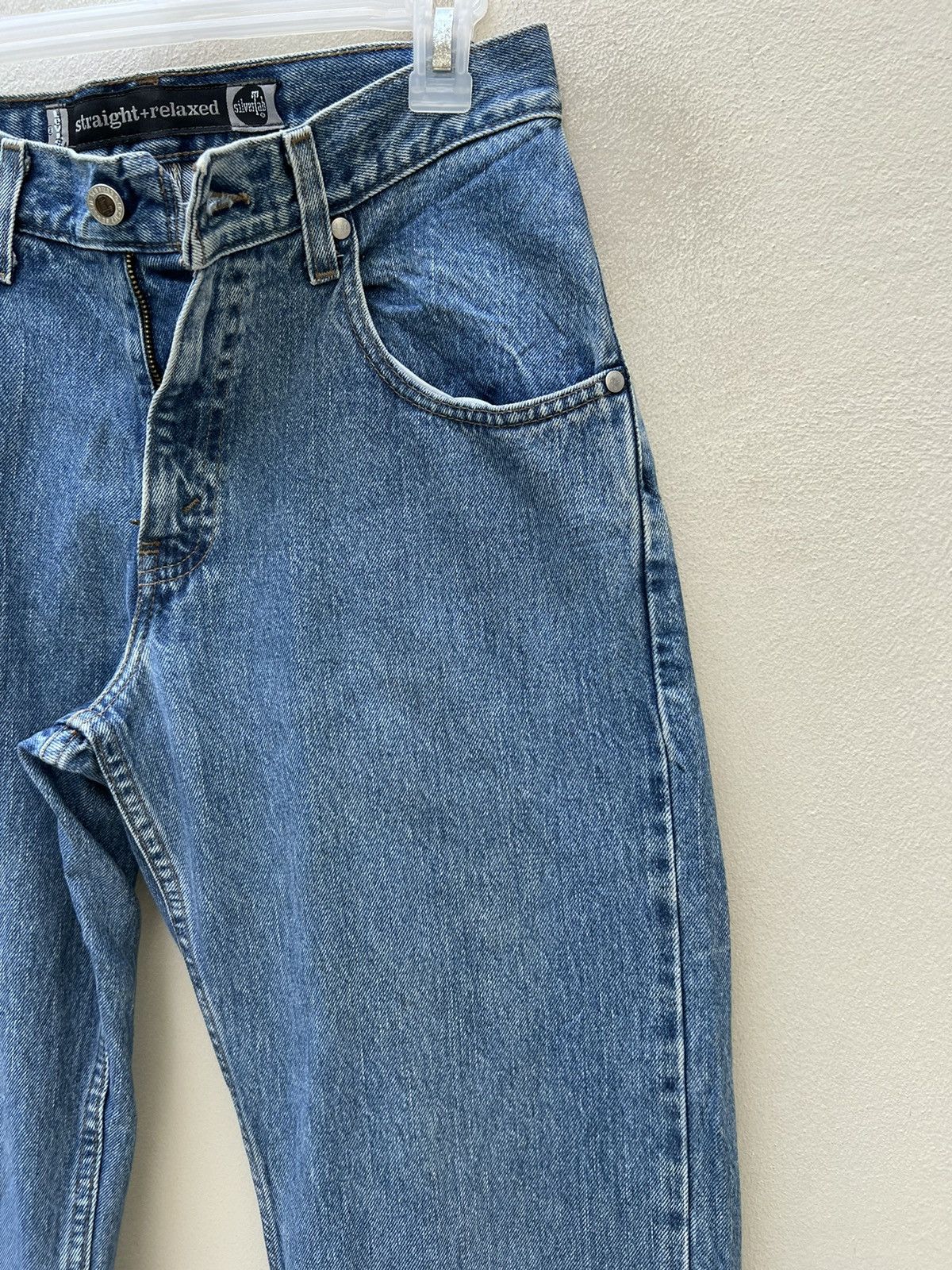 Levi's Vintage 90s Levi’s Silvertab Straight Relaxed Denim Jeans Size US 29 - 12 Thumbnail
