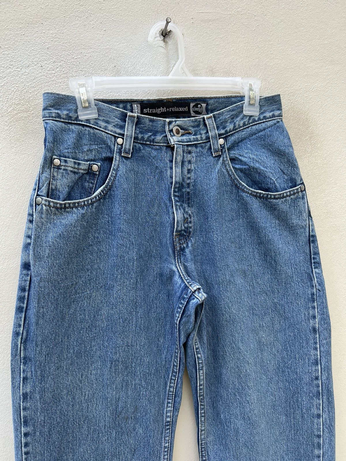 Levi's Vintage 90s Levi’s Silvertab Straight Relaxed Denim Jeans Size US 29 - 7 Thumbnail