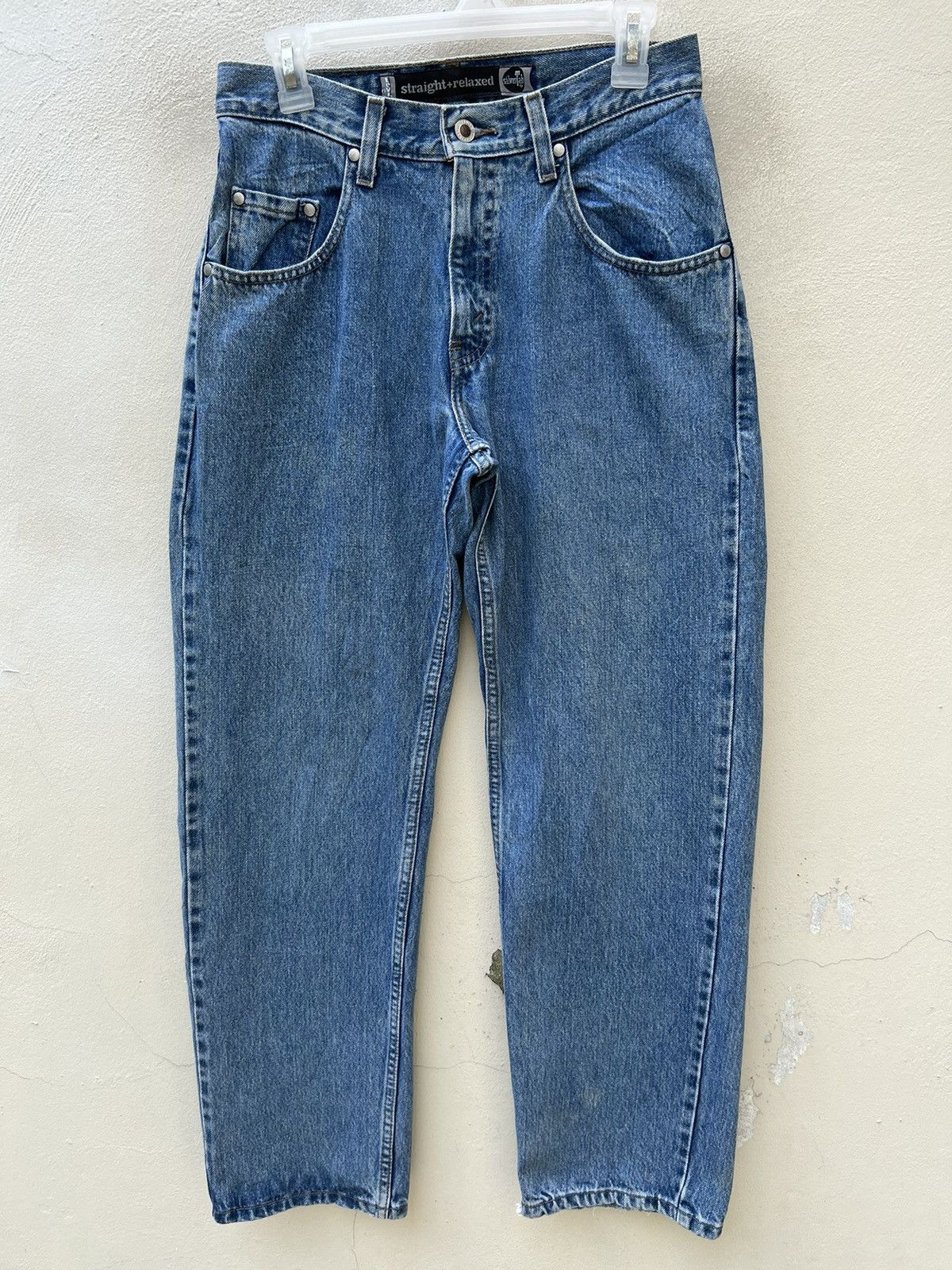 Levi's Vintage 90s Levi’s Silvertab Straight Relaxed Denim Jeans Size US 29 - 6 Thumbnail