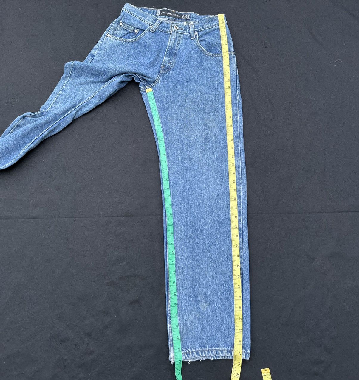 Levi's Vintage 90s Levi’s Silvertab Straight Relaxed Denim Jeans Size US 29 - 4 Thumbnail
