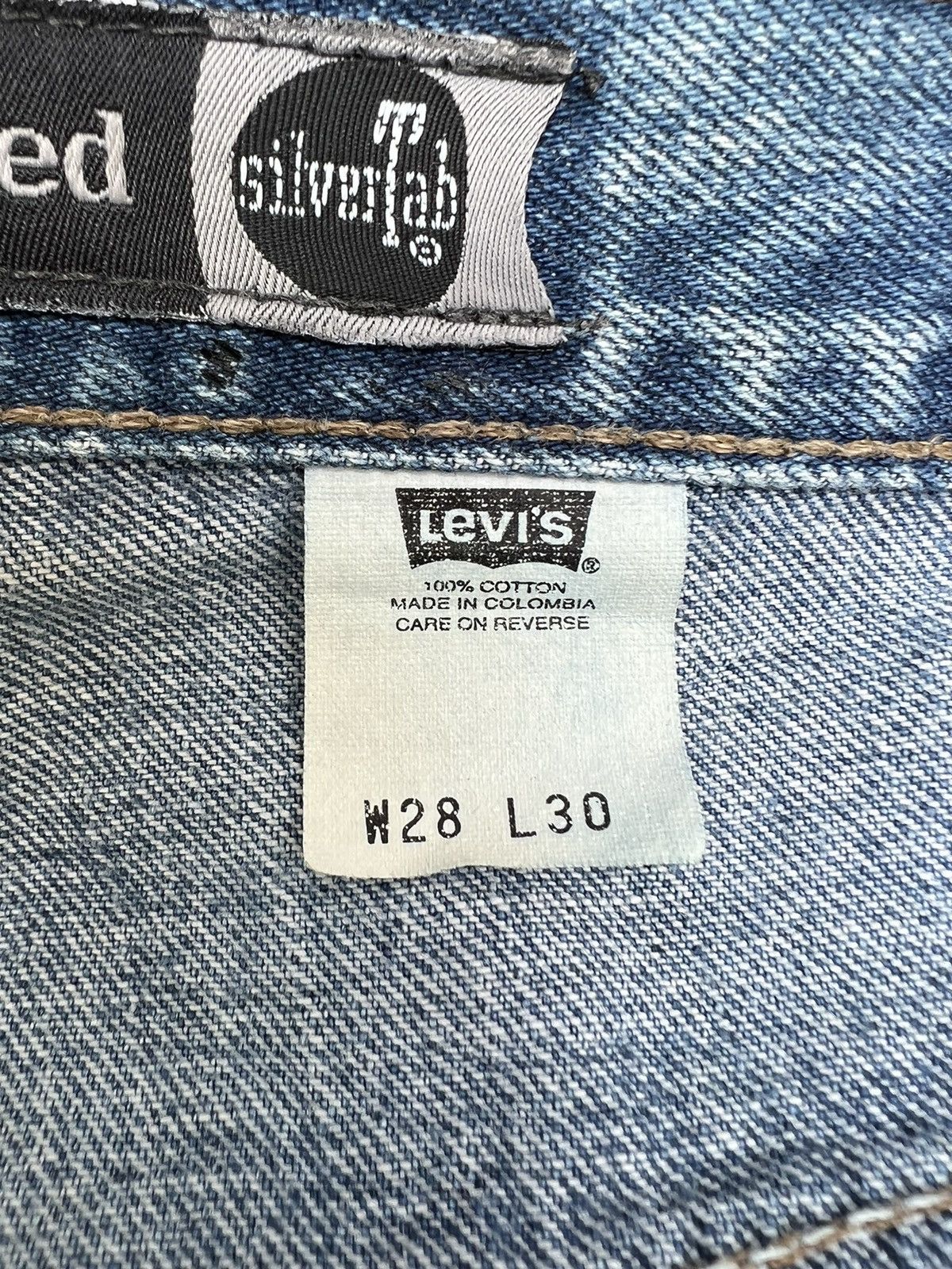 Levi's Vintage 90s Levi’s Silvertab Straight Relaxed Denim Jeans Size US 29 - 21 Thumbnail