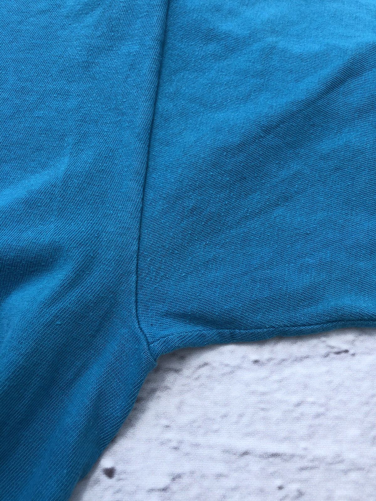 Nike Vintage 90s Nike Jordan Center Logo Blue Tee Size US XL / EU 56 / 4 - 13 Thumbnail