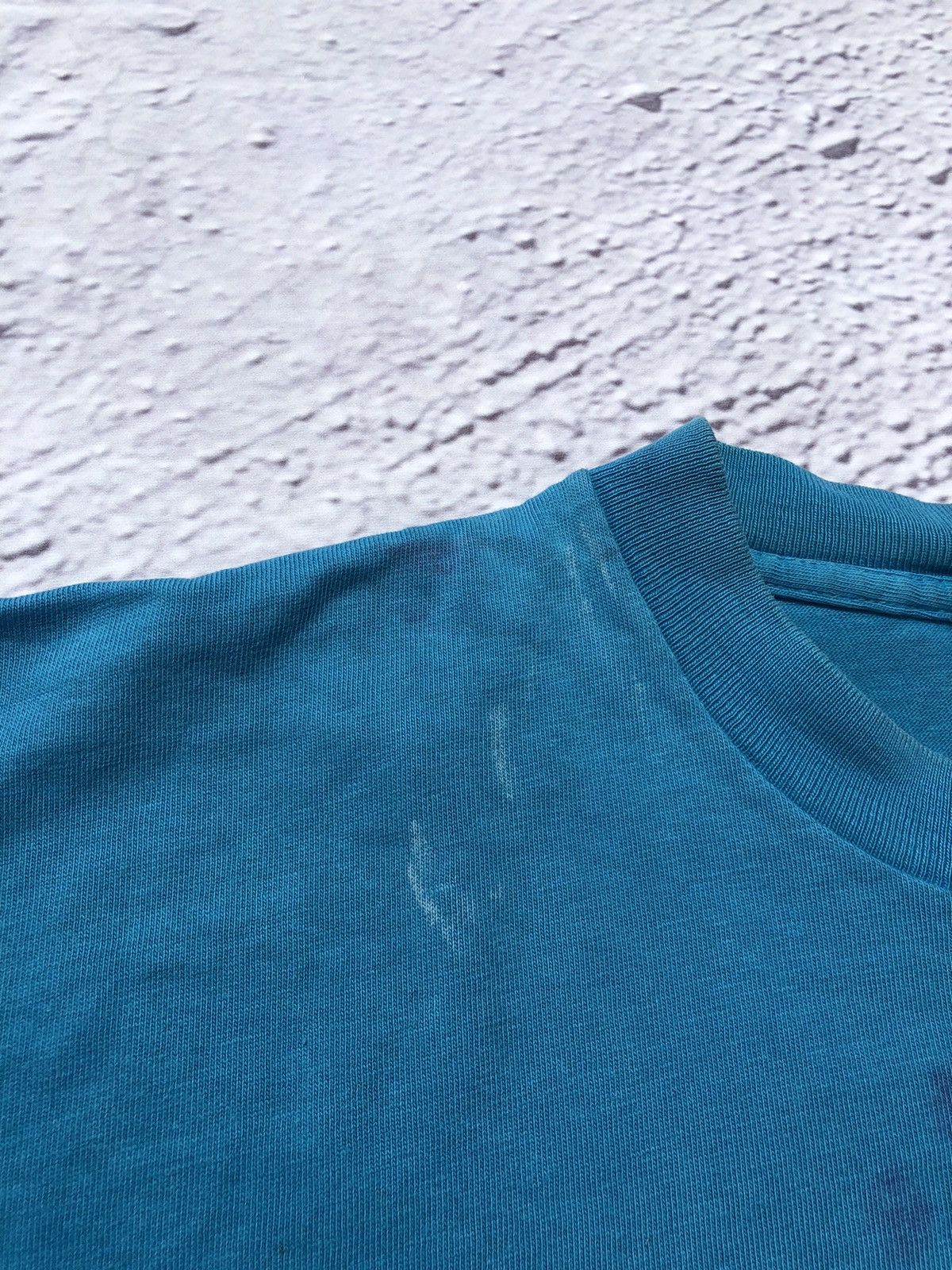 Nike Vintage 90s Nike Jordan Center Logo Blue Tee Size US XL / EU 56 / 4 - 8 Thumbnail