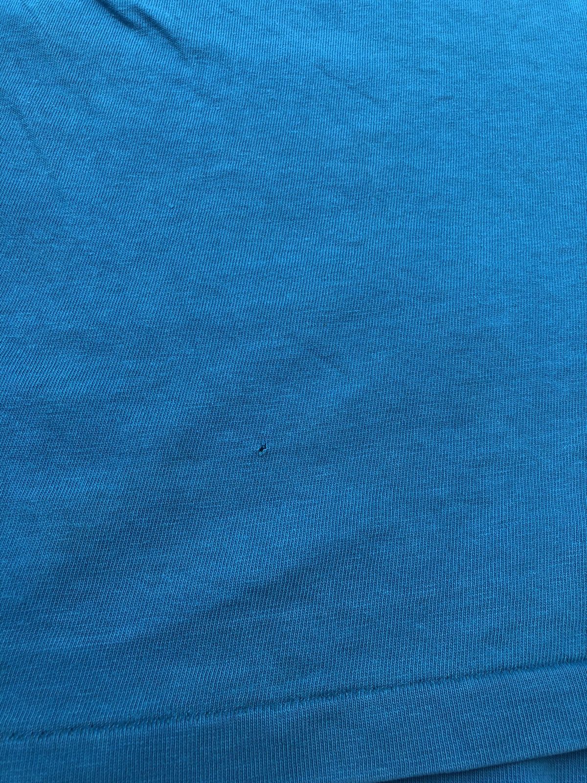 Nike Vintage 90s Nike Jordan Center Logo Blue Tee Size US XL / EU 56 / 4 - 11 Thumbnail