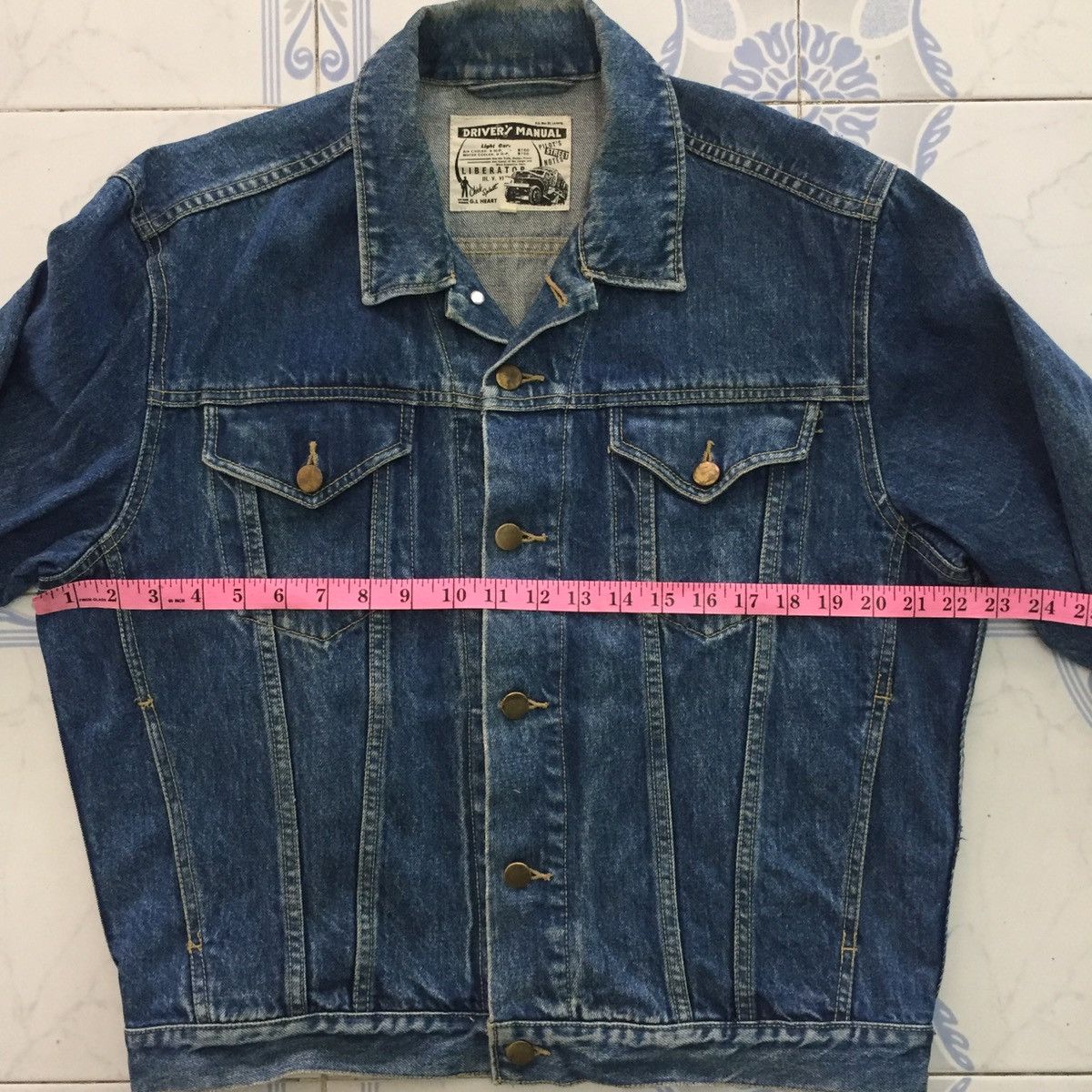 Japanese Brand Driver’s Manual Denim Jeans Jacket Size US M / EU 48-50 / 2 - 16 Thumbnail