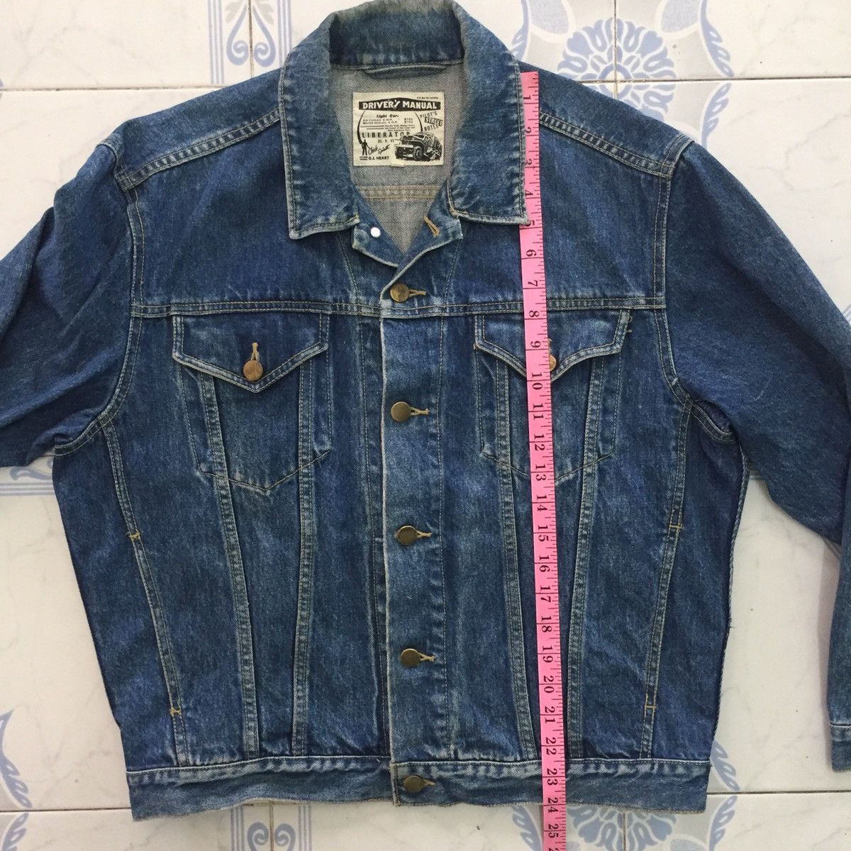 Japanese Brand Driver’s Manual Denim Jeans Jacket Size US M / EU 48-50 / 2 - 17 Thumbnail