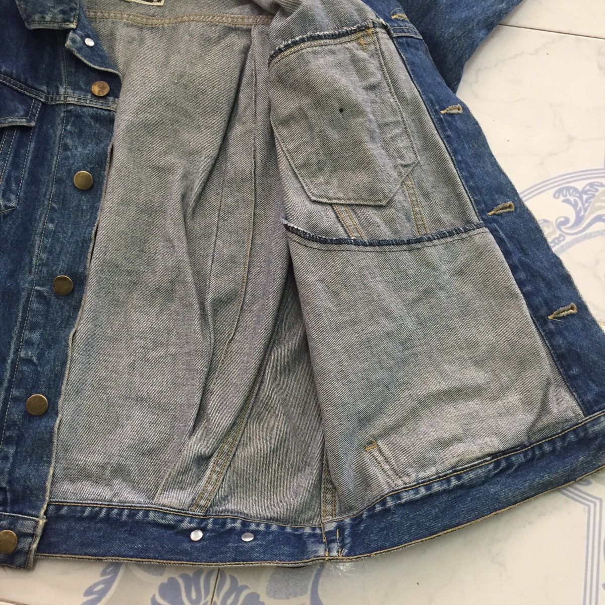 Japanese Brand Driver’s Manual Denim Jeans Jacket Size US M / EU 48-50 / 2 - 13 Thumbnail