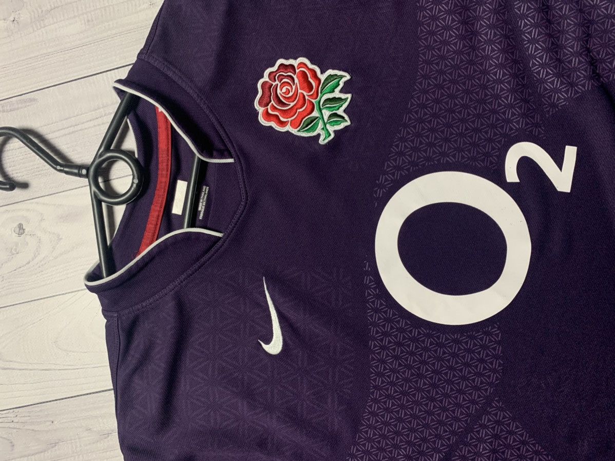 Nike × Vintage Vintage Nike purple rugby jersey England size M Size US M / EU 48-50 / 2 - 3 Thumbnail