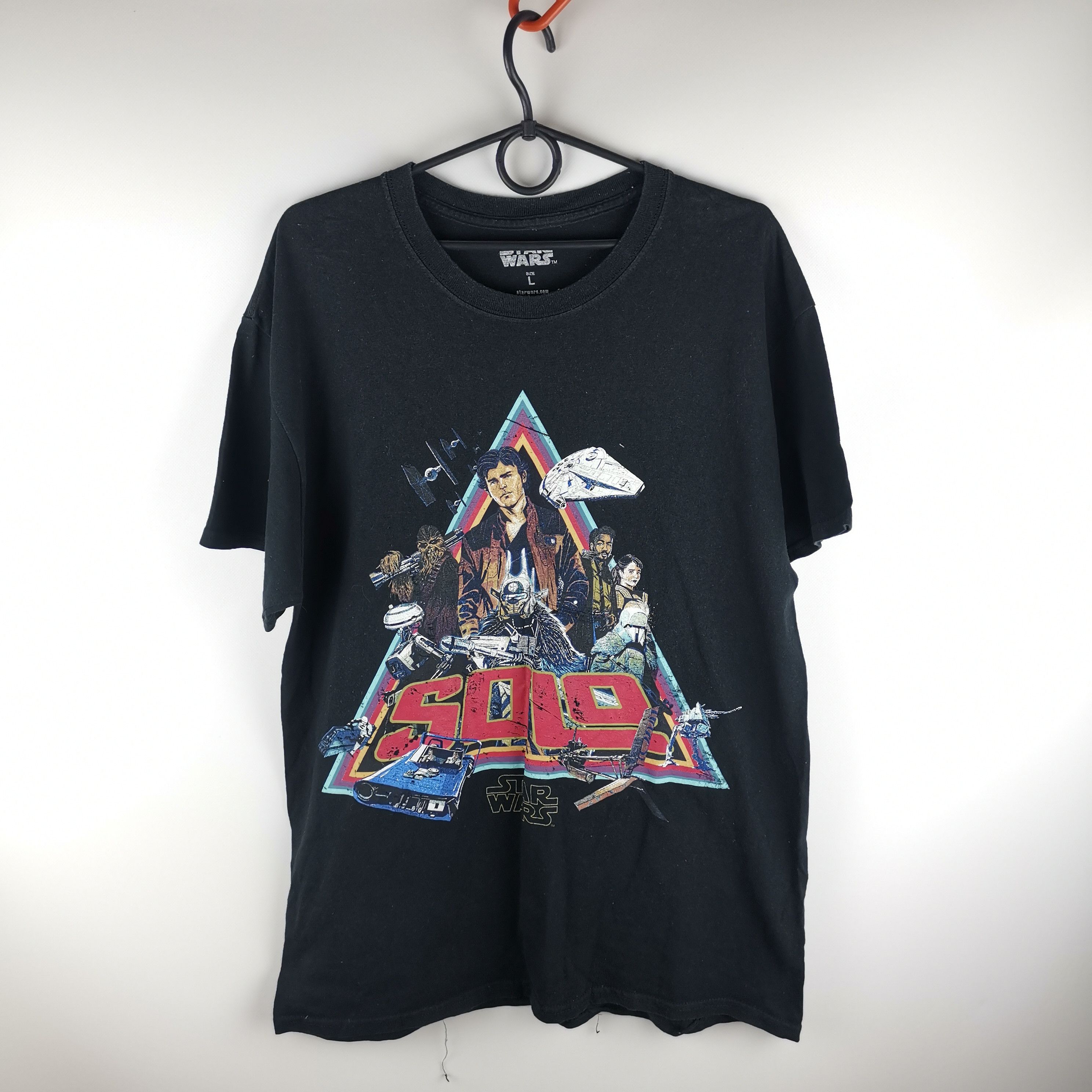 Star Wars Star Wars official han solo vintage tee shirt Size US L / EU 52-54 / 3 - 1 Thumbnail