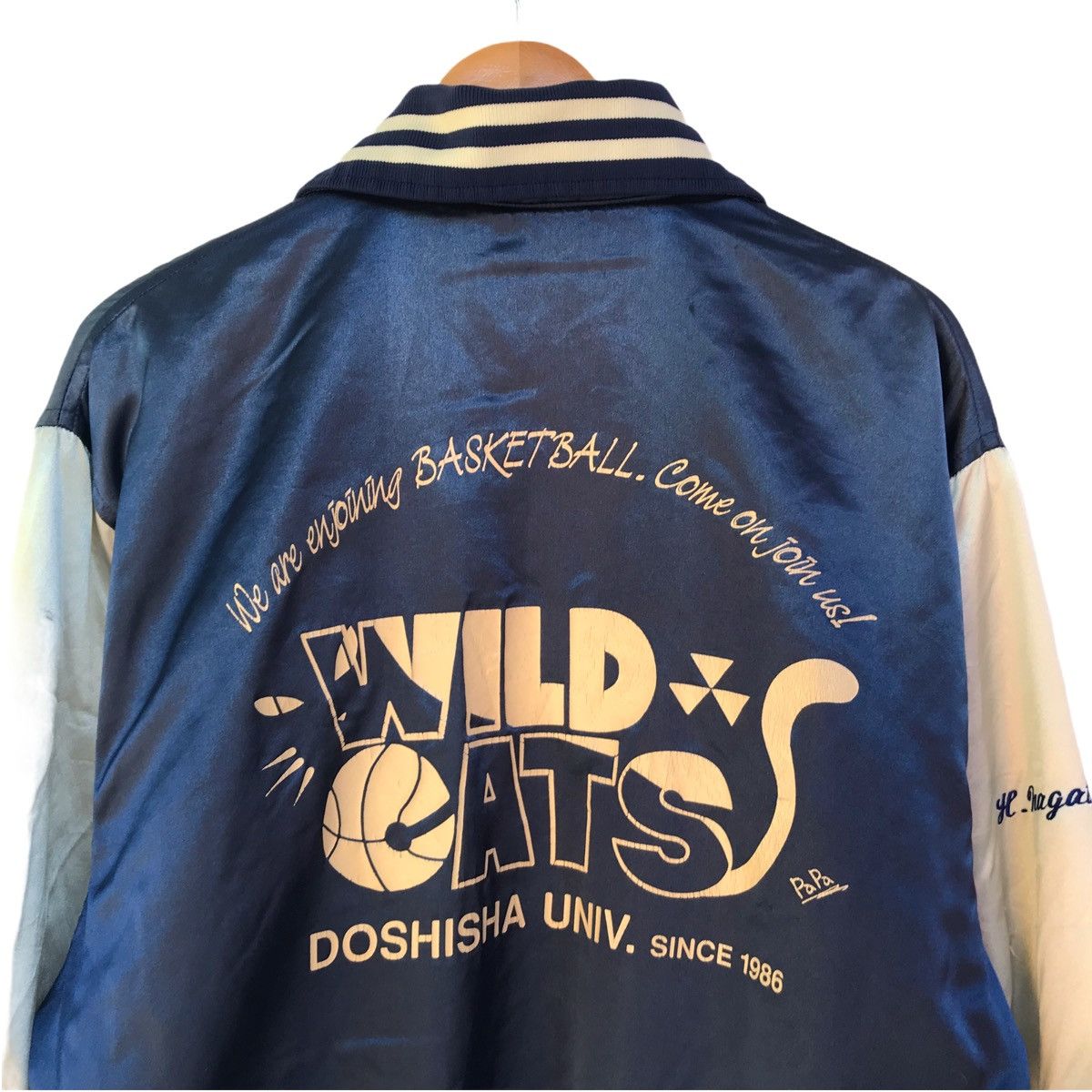 NBA × Nutmeg Vintage Wild Cats Varsity Jacket Doshisha University Size US M / EU 48-50 / 2 - 8 Thumbnail