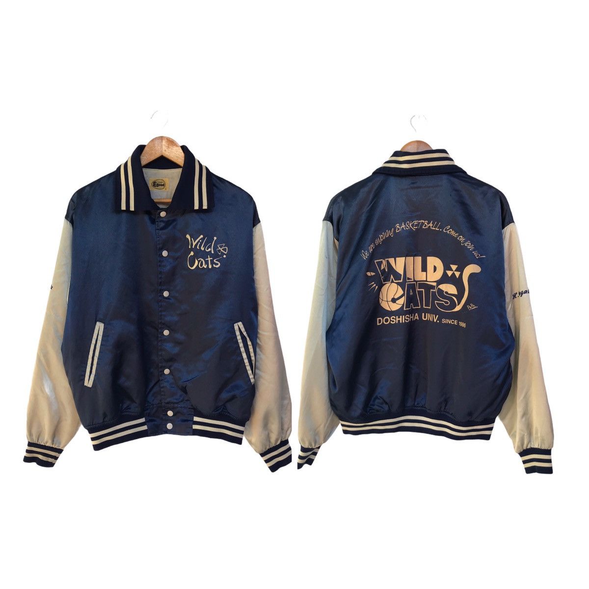 NBA × Nutmeg Vintage Wild Cats Varsity Jacket Doshisha University Size US M / EU 48-50 / 2 - 1 Thumbnail