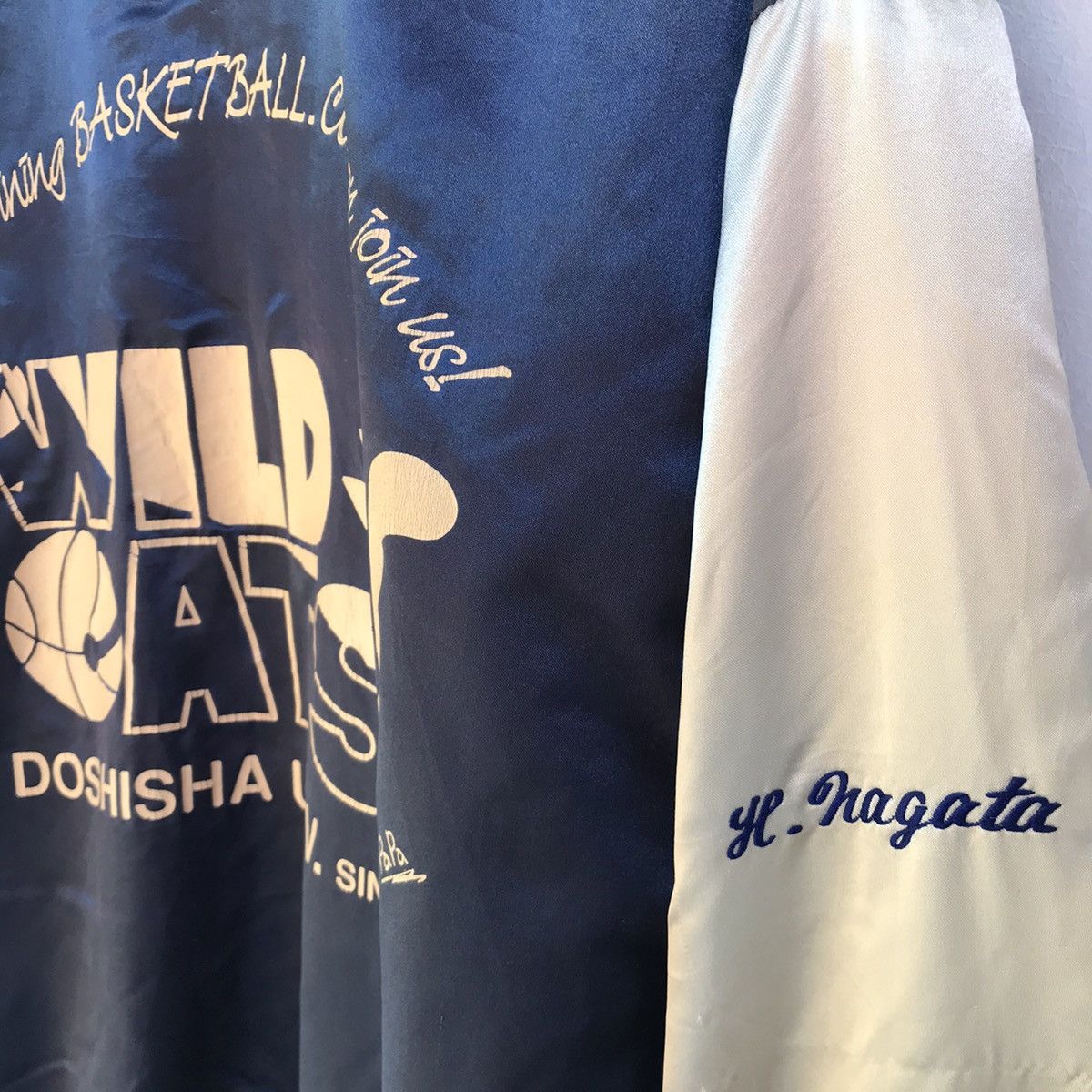 NBA × Nutmeg Vintage Wild Cats Varsity Jacket Doshisha University Size US M / EU 48-50 / 2 - 13 Thumbnail
