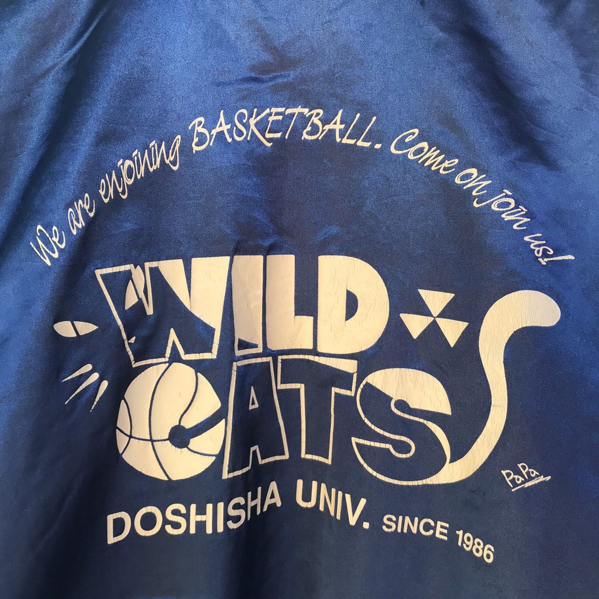 NBA × Nutmeg Vintage Wild Cats Varsity Jacket Doshisha University Size US M / EU 48-50 / 2 - 11 Thumbnail