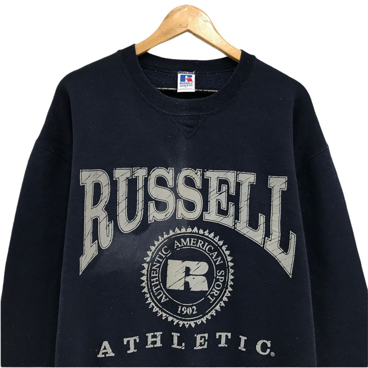 Russell Athletic × Vintage Vintage Russel Athletic Sweatshirt Pullover Jumper Size US M / EU 48-50 / 2 - 2 Thumbnail