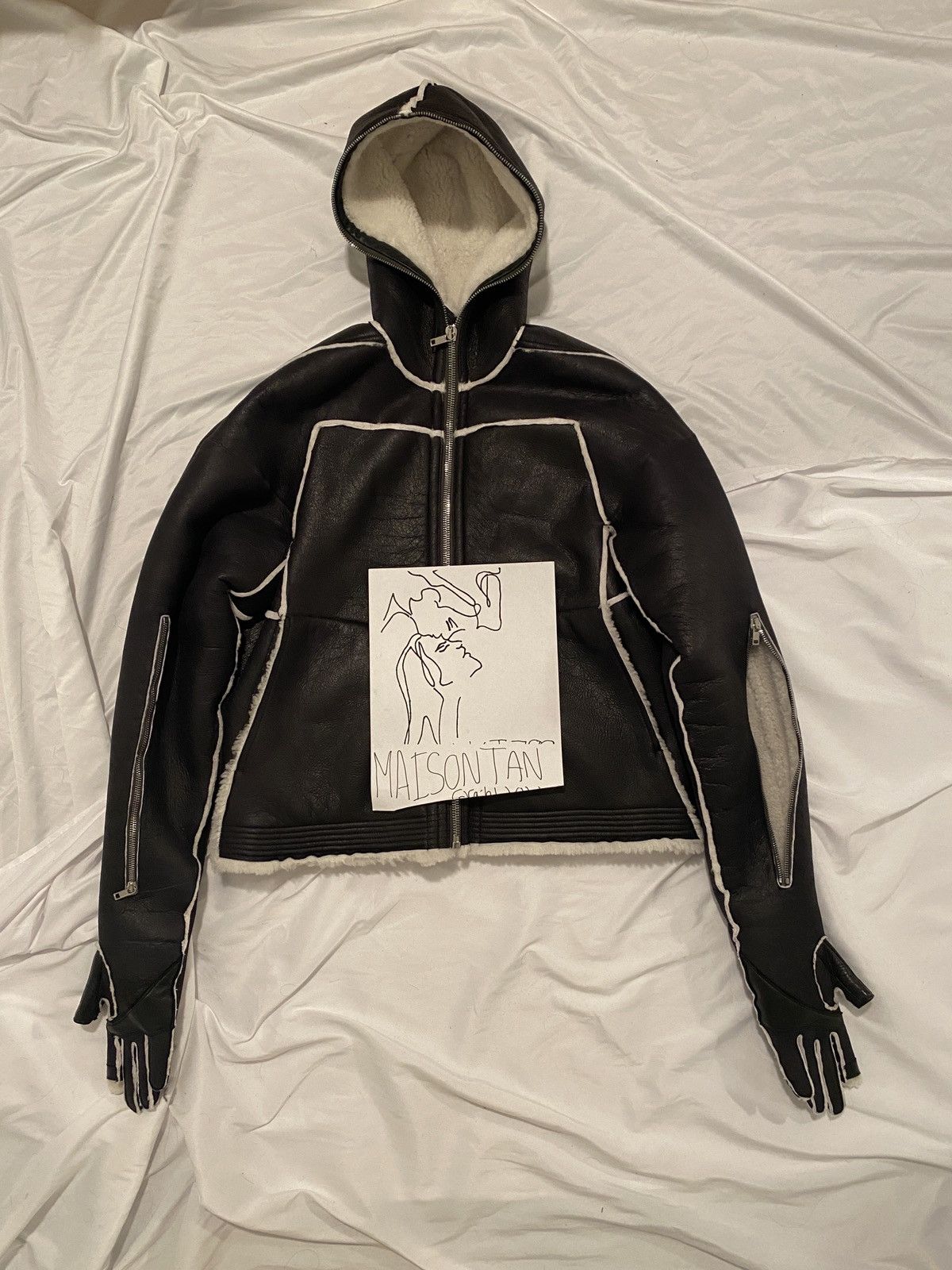 Rick Owens FW20 Performa Keith Shearling Jacket | Grailed