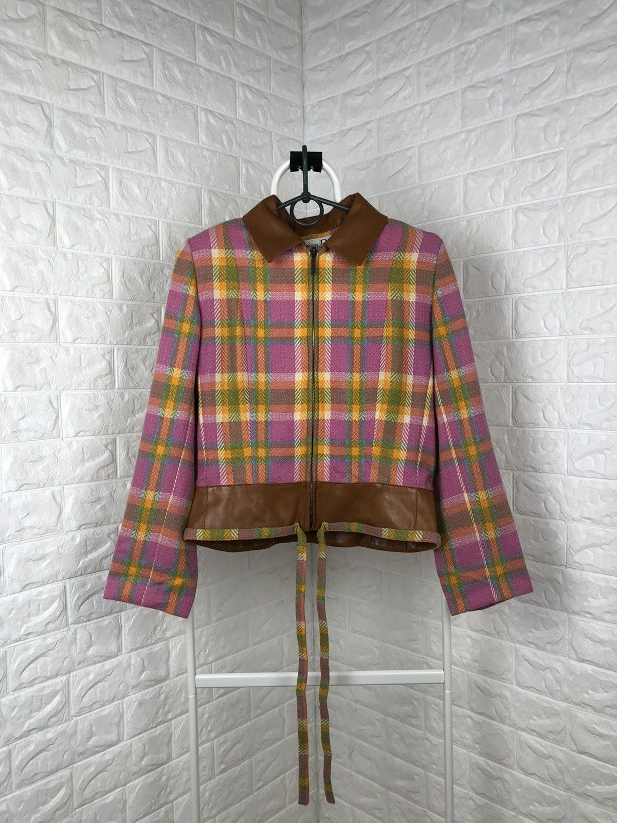 image of Christian Dior Monsieur x Dior Cristian Dior Multicolor Blazer, Women's (Size Medium)