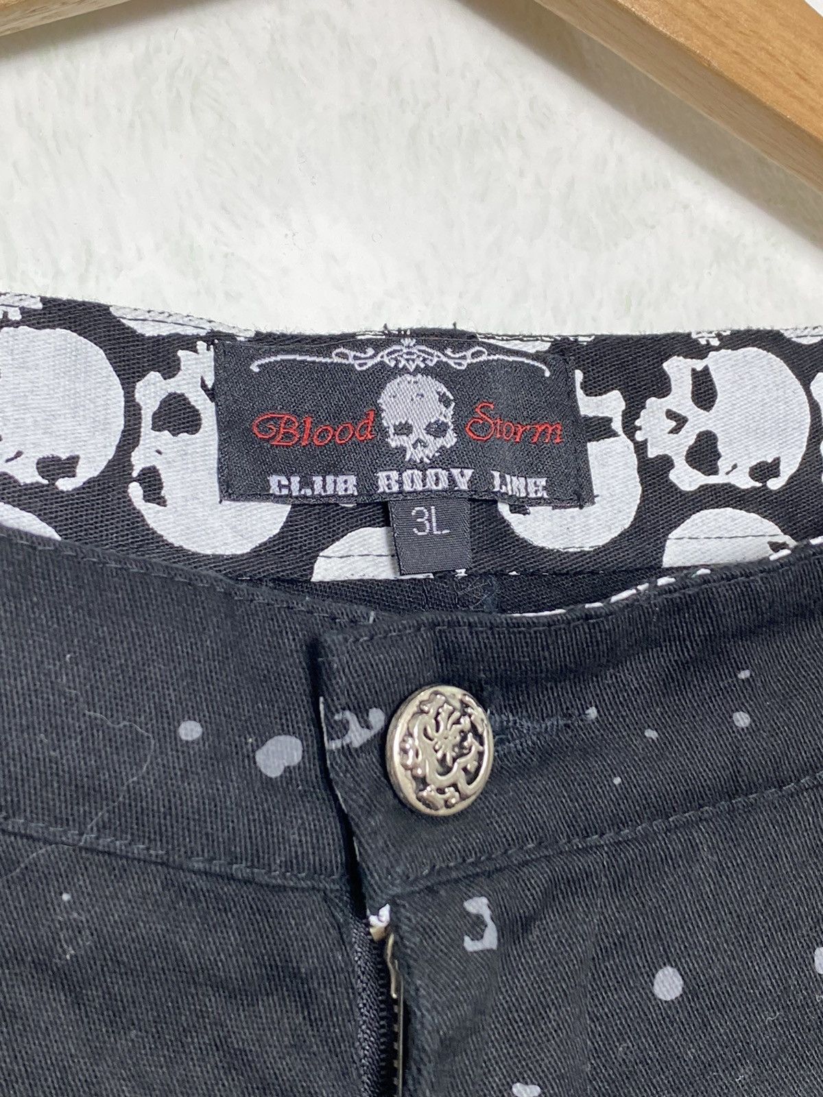 Japanese Brand Vintage Blood Storm Punk Distressed Flared Pants Hysteric Size US 33 - 10 Thumbnail