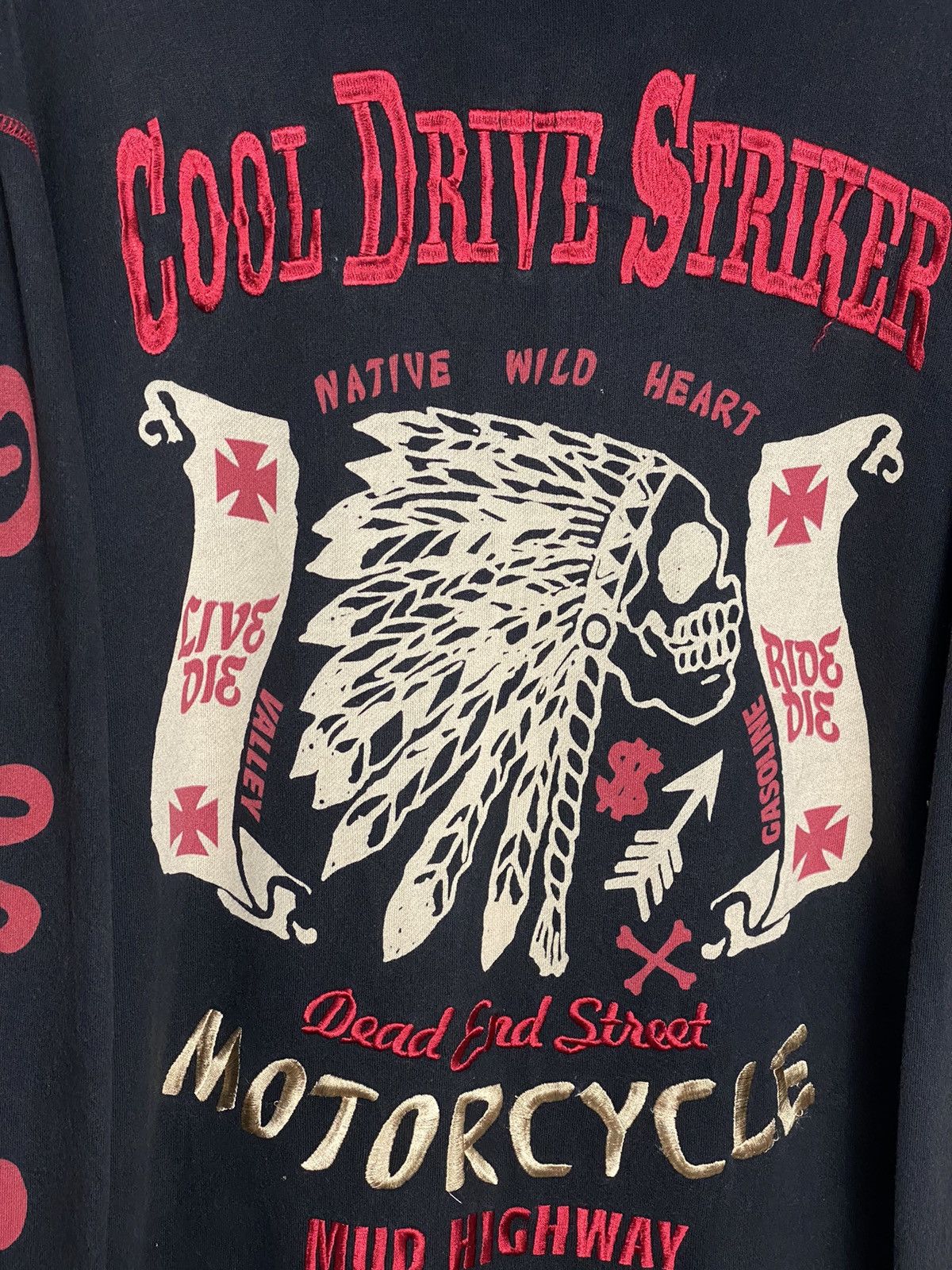 Harley Davidson Vintage Cool Devine Striek Skulls Hoodies/Honda Nismo Nissan Size US L / EU 52-54 / 3 - 6 Thumbnail