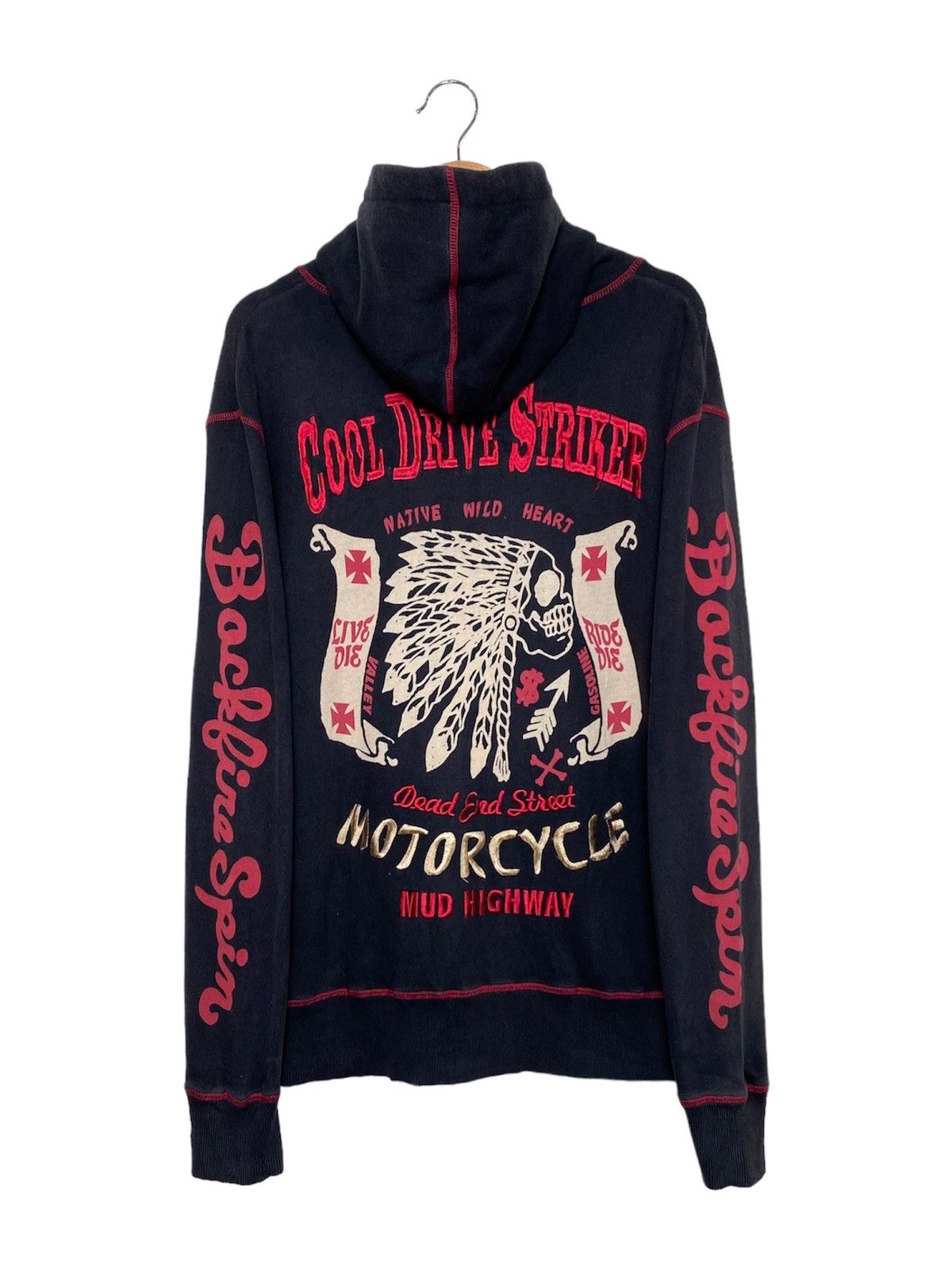 Harley Davidson Vintage Cool Devine Striek Skulls Hoodies/Honda Nismo Nissan Size US L / EU 52-54 / 3 - 1 Thumbnail