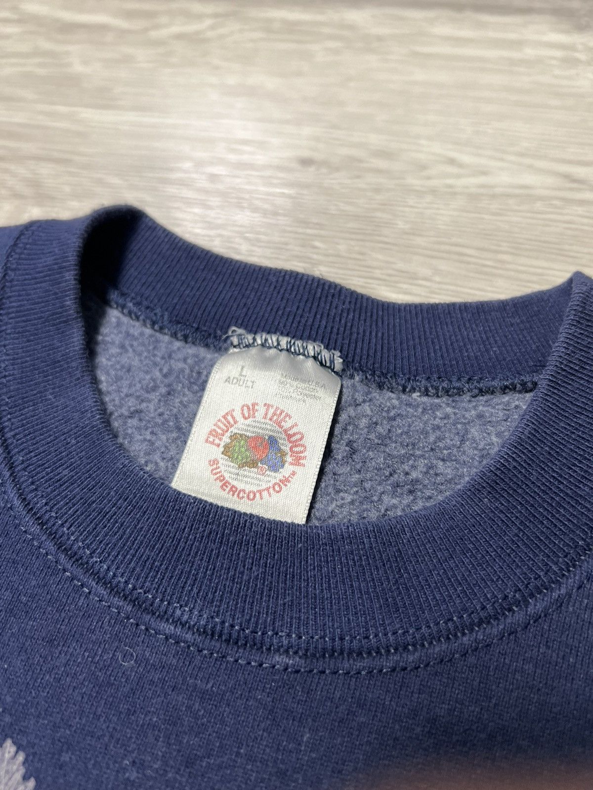 Fruit Of The Loom × Vintage Rare Vintage 90s Fruit Of The Loom Sweater Size US L / EU 52-54 / 3 - 5 Thumbnail