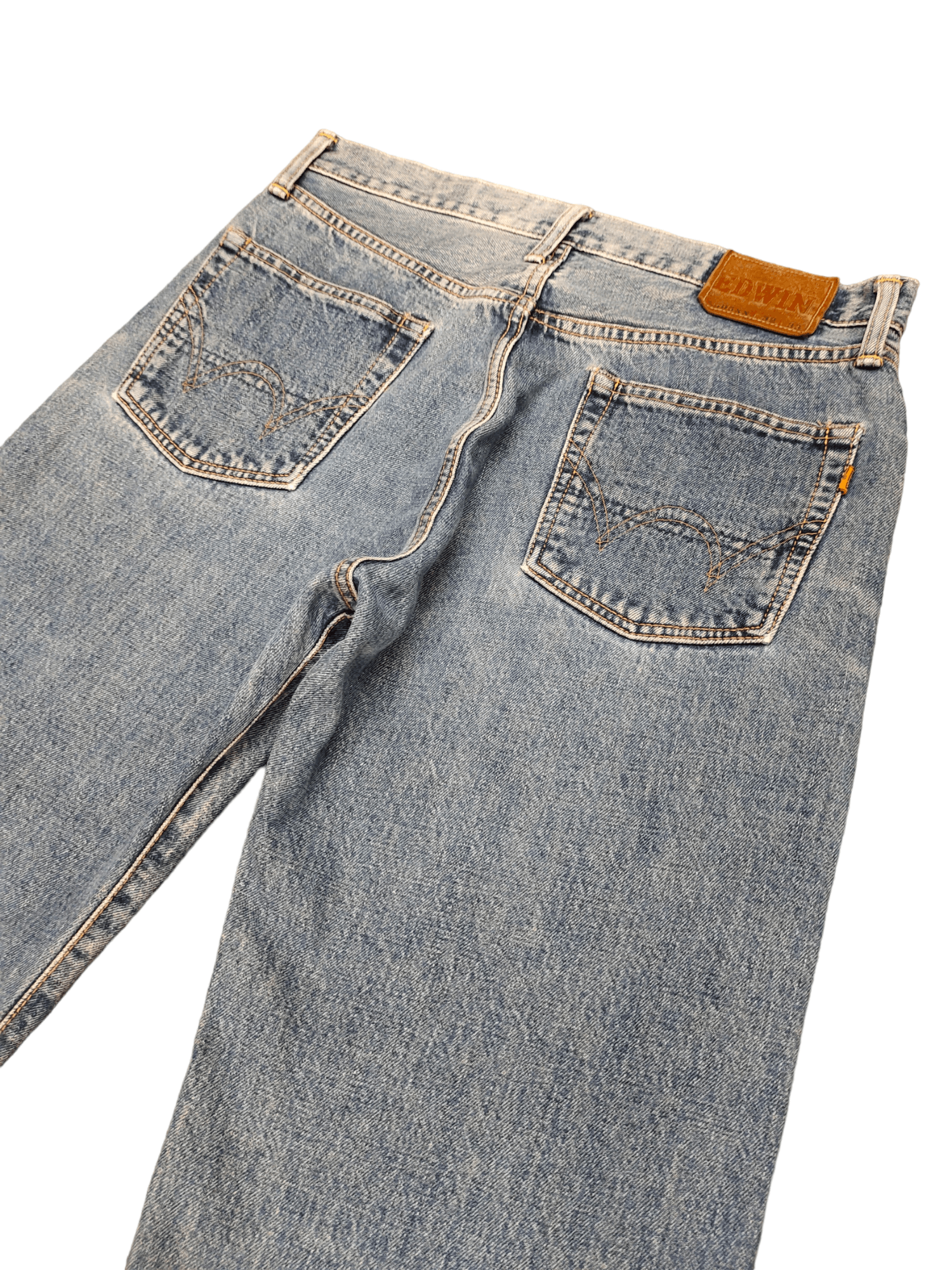 Kapital Vintage 90s Edwin 505XX Selvedge Jeans Relaxed Light Wash Size US 32 / EU 48 - 2 Thumbnail