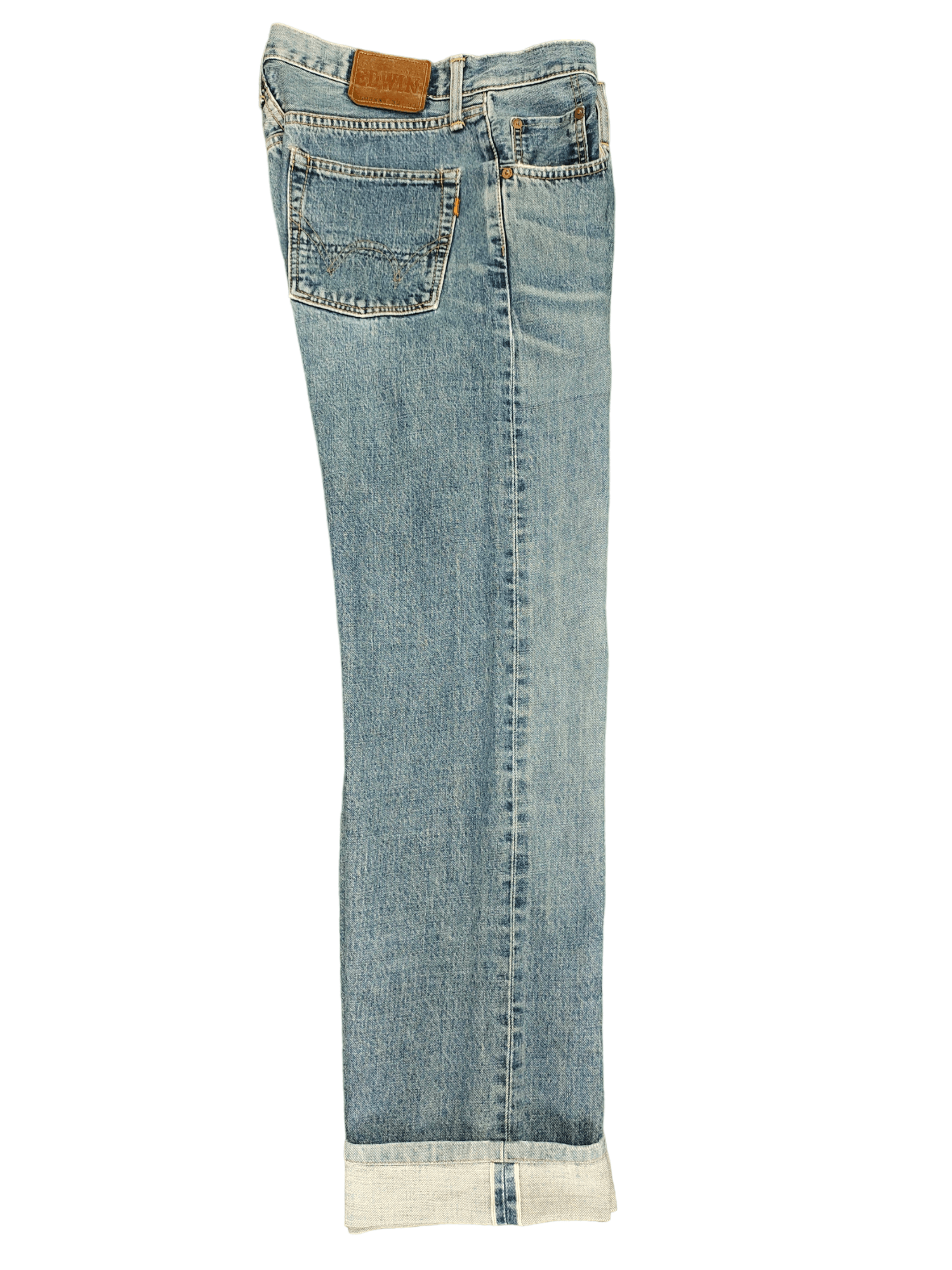 Kapital Vintage 90s Edwin 505XX Selvedge Jeans Relaxed Light Wash Size US 32 / EU 48 - 19 Thumbnail