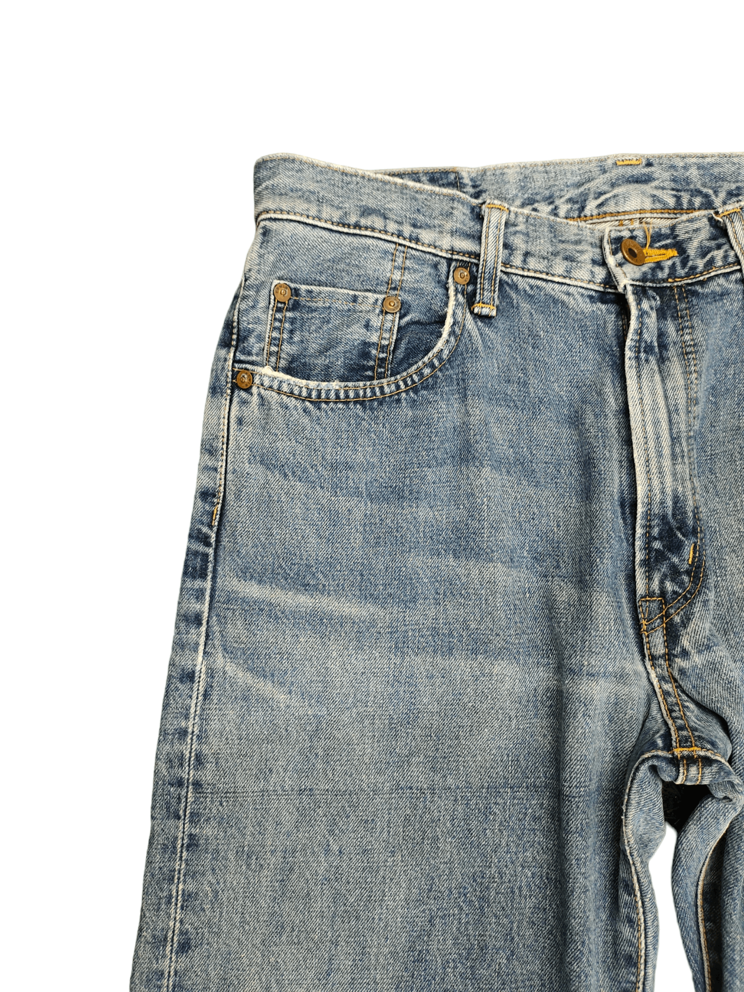 Kapital Vintage 90s Edwin 505XX Selvedge Jeans Relaxed Light Wash Size US 32 / EU 48 - 12 Thumbnail