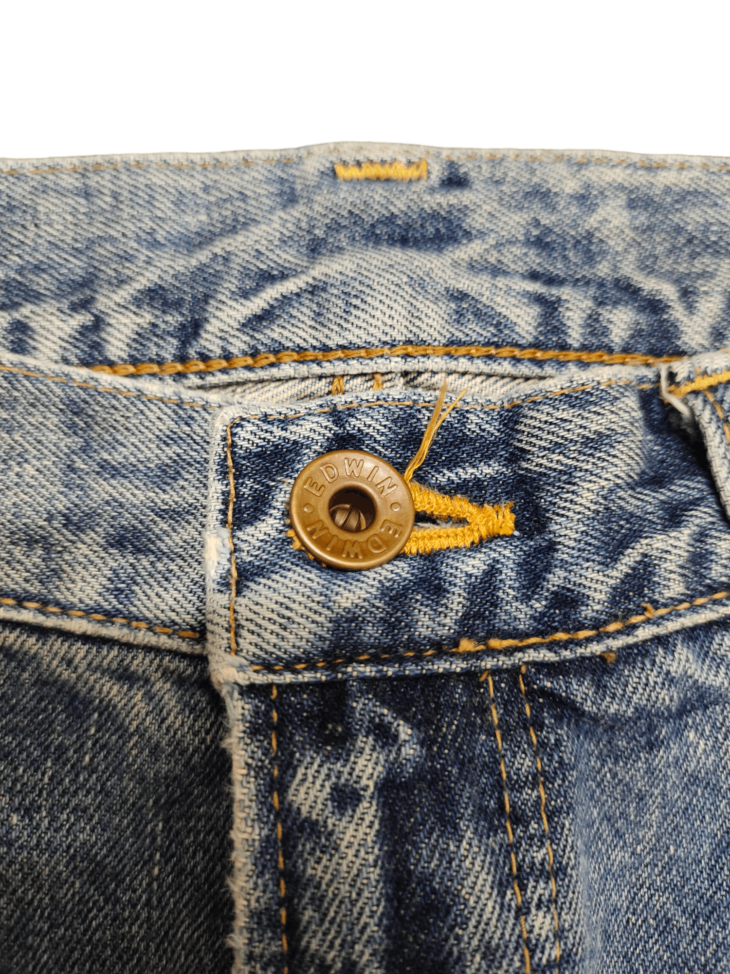 Kapital Vintage 90s Edwin 505XX Selvedge Jeans Relaxed Light Wash Size US 32 / EU 48 - 17 Thumbnail