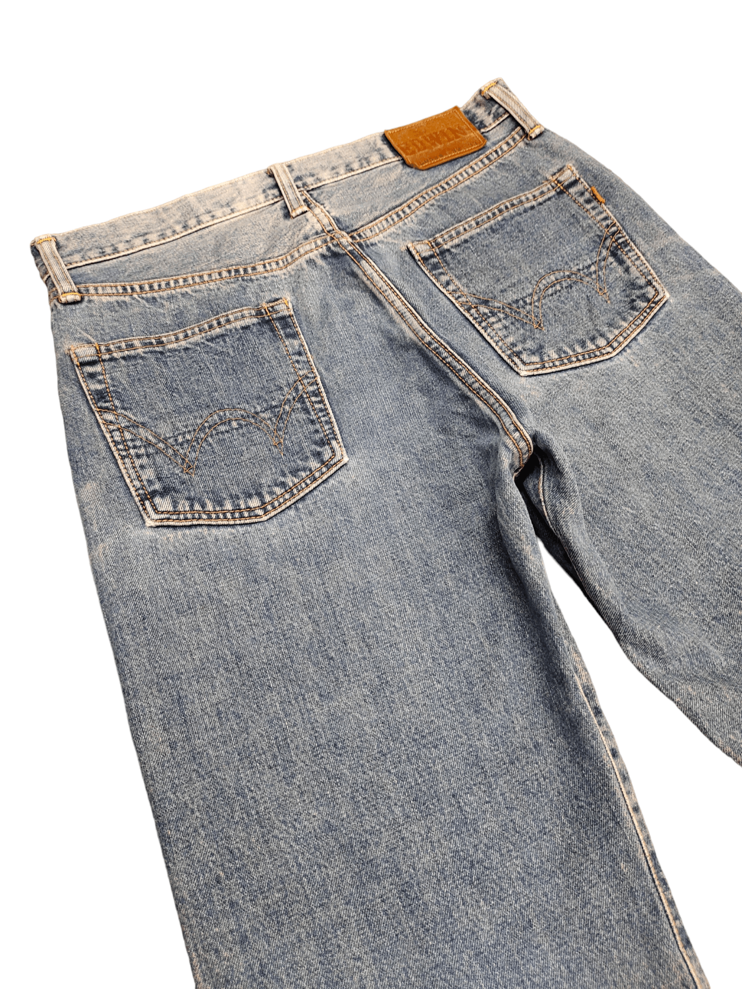 Kapital Vintage 90s Edwin 505XX Selvedge Jeans Relaxed Light Wash Size US 32 / EU 48 - 3 Thumbnail
