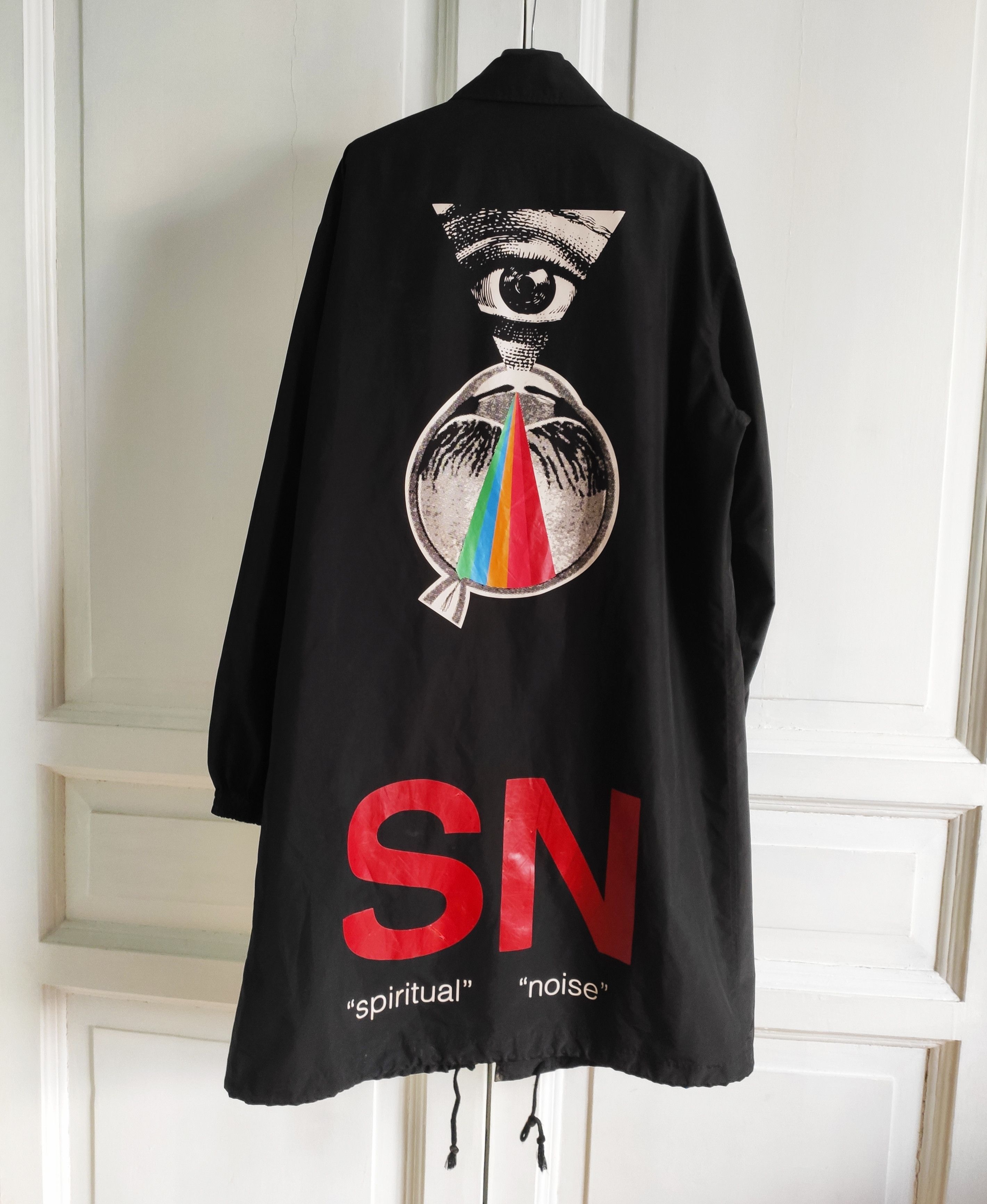 Undercover GRAIL! SS18 Spiritual noise printed raincoat Size US L / EU 52-54 / 3 - 4 Thumbnail