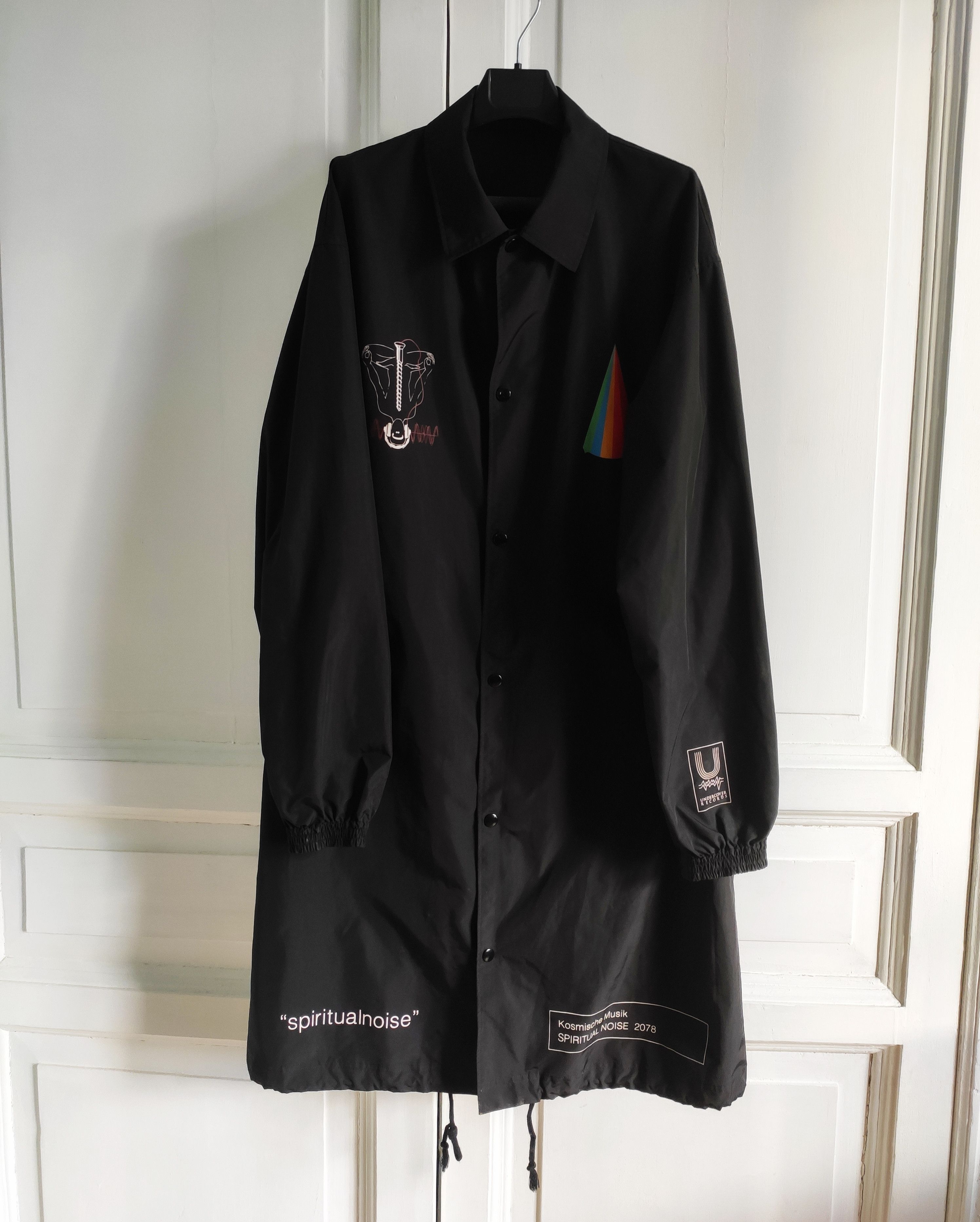 Undercover GRAIL! SS18 Spiritual noise printed raincoat Size US L / EU 52-54 / 3 - 3 Thumbnail