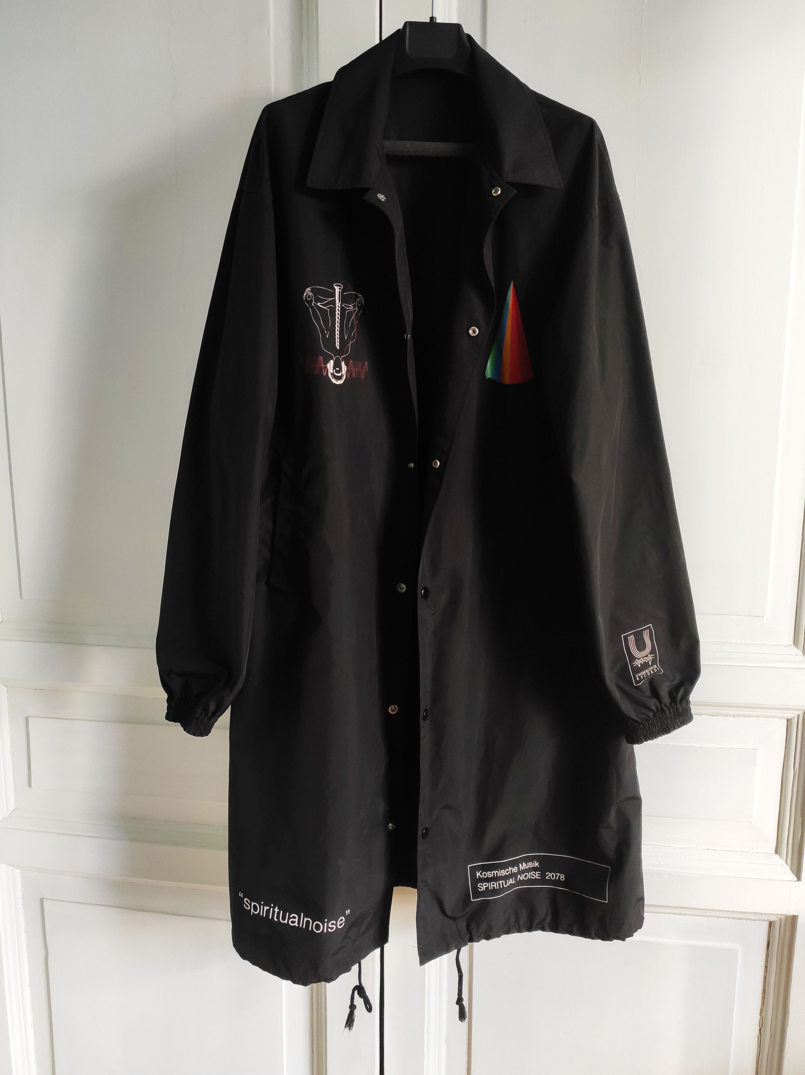 Undercover GRAIL! SS18 Spiritual noise printed raincoat Size US L / EU 52-54 / 3 - 2 Thumbnail