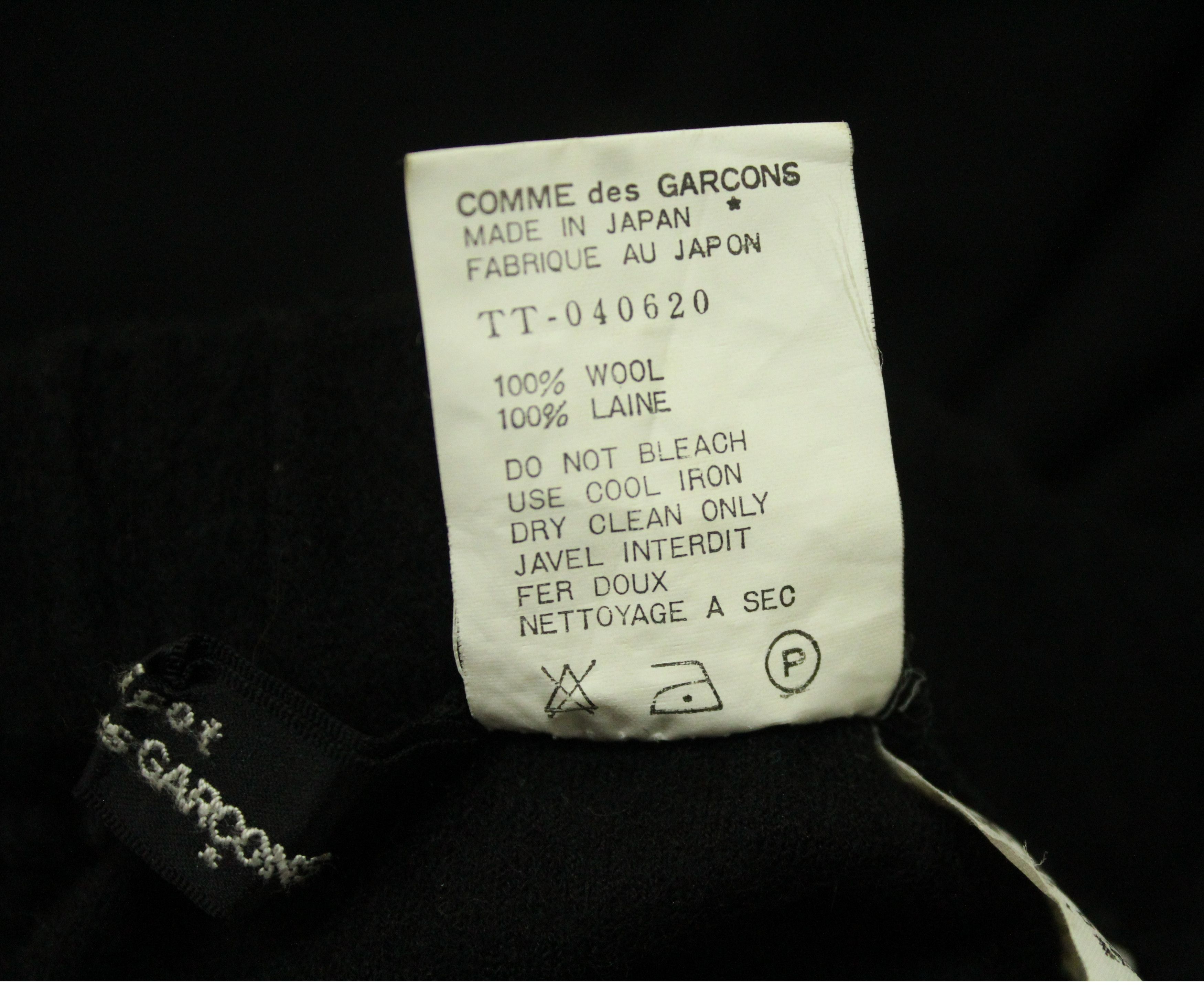 Comme des Garcons COMME DES GARCONS Tricot Skirt AD 1996 Vintage Size 28" / US 6 / IT 42 - 13 Thumbnail