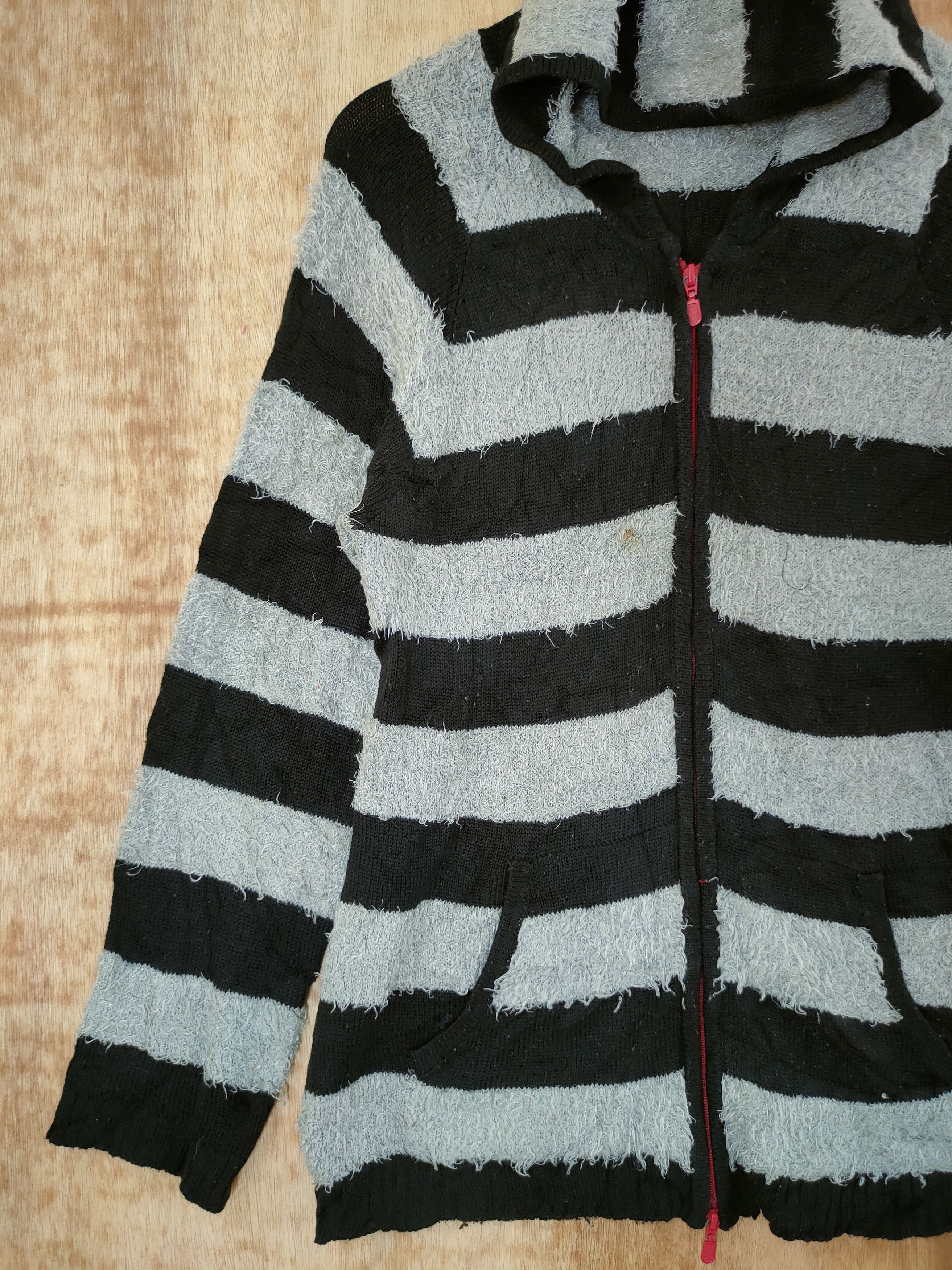 Japanese Brand Method FDG labo shaggy mohair fur knitwear japan #46-522 Size US M / EU 48-50 / 2 - 2 Thumbnail