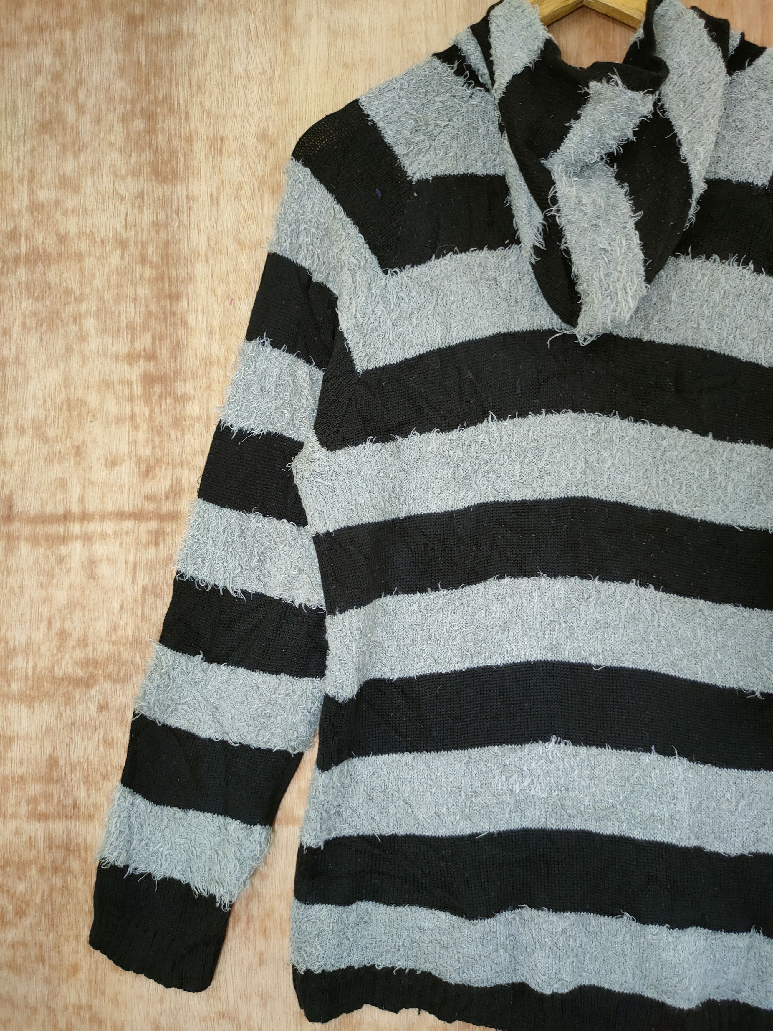 Japanese Brand Method FDG labo shaggy mohair fur knitwear japan #46-522 Size US M / EU 48-50 / 2 - 10 Thumbnail