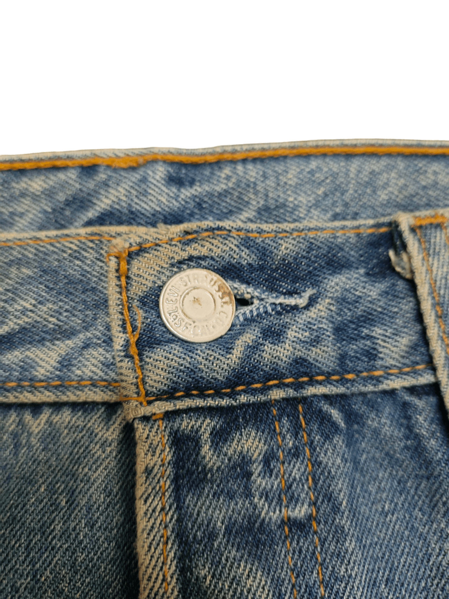 Levi's Vintage Levis X Atespexs Japan Rebulit Destroy Denim Jeans Size US 32 / EU 48 - 18 Thumbnail