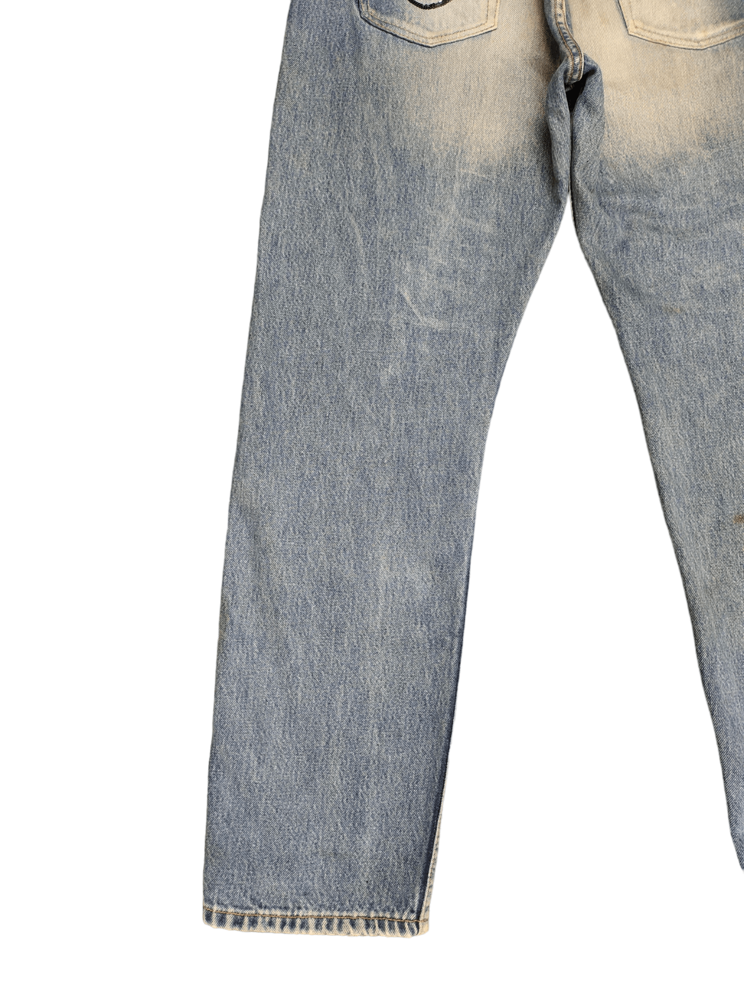 Levi's Vintage Levis X Atespexs Japan Rebulit Destroy Denim Jeans Size US 32 / EU 48 - 8 Thumbnail