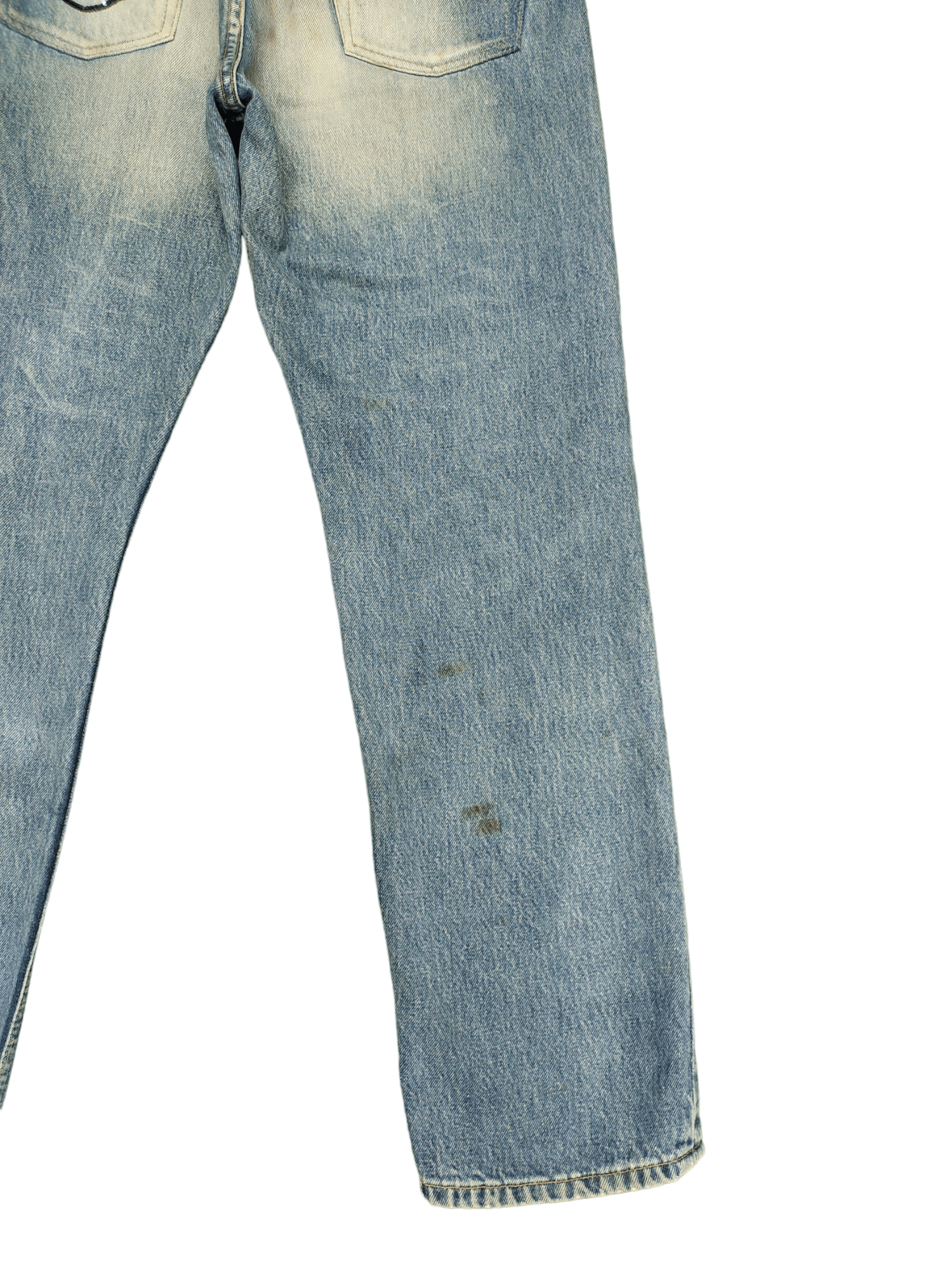 Levi's Vintage Levis X Atespexs Japan Rebulit Destroy Denim Jeans Size US 32 / EU 48 - 7 Thumbnail