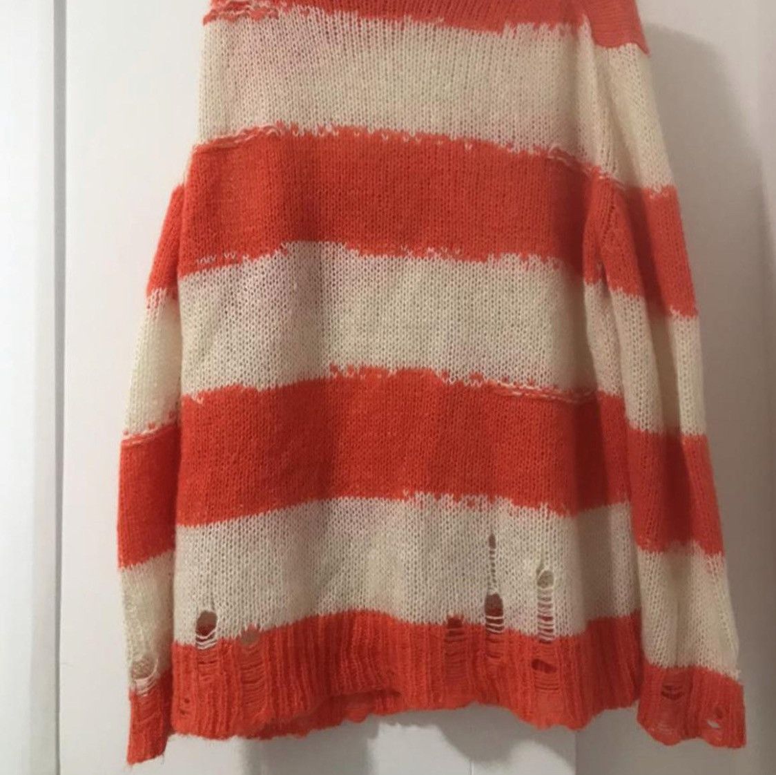 Acne Studios RARE GRAIL acne Kurt cobain distressed mohair sweater Size US XL / EU 56 / 4 - 3 Thumbnail
