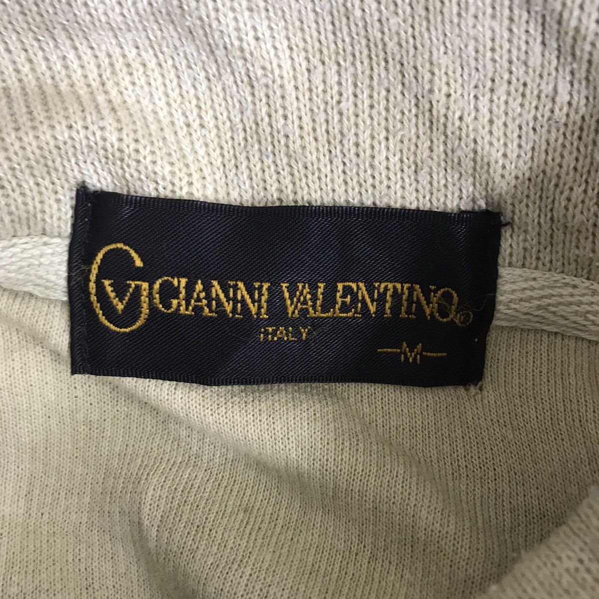 Vintage GIANNI VALENTINO GV Paris JapaneseBrand HalfZipperSweatshirt Size US M / EU 48-50 / 2 - 4 Thumbnail