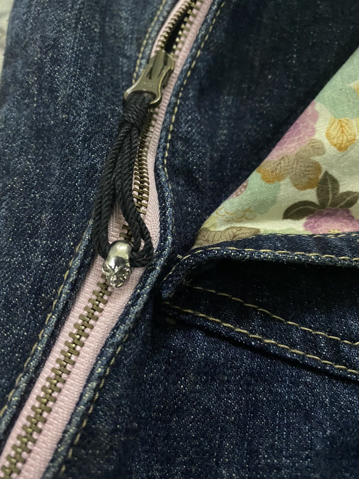 PPFM 💥Japanese Designer Ppfm Double Waist Denim Size US 31 - 8 Thumbnail