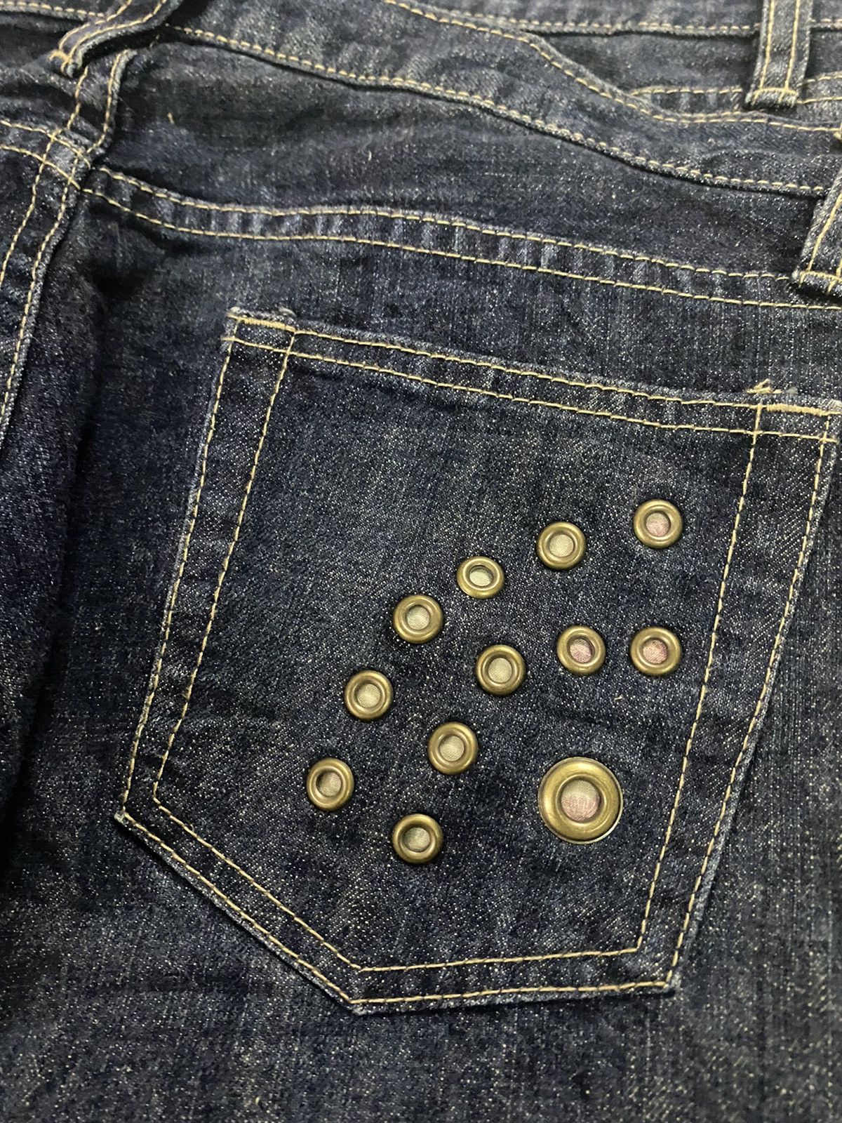 PPFM 💥Japanese Designer Ppfm Double Waist Denim Size US 31 - 9 Thumbnail