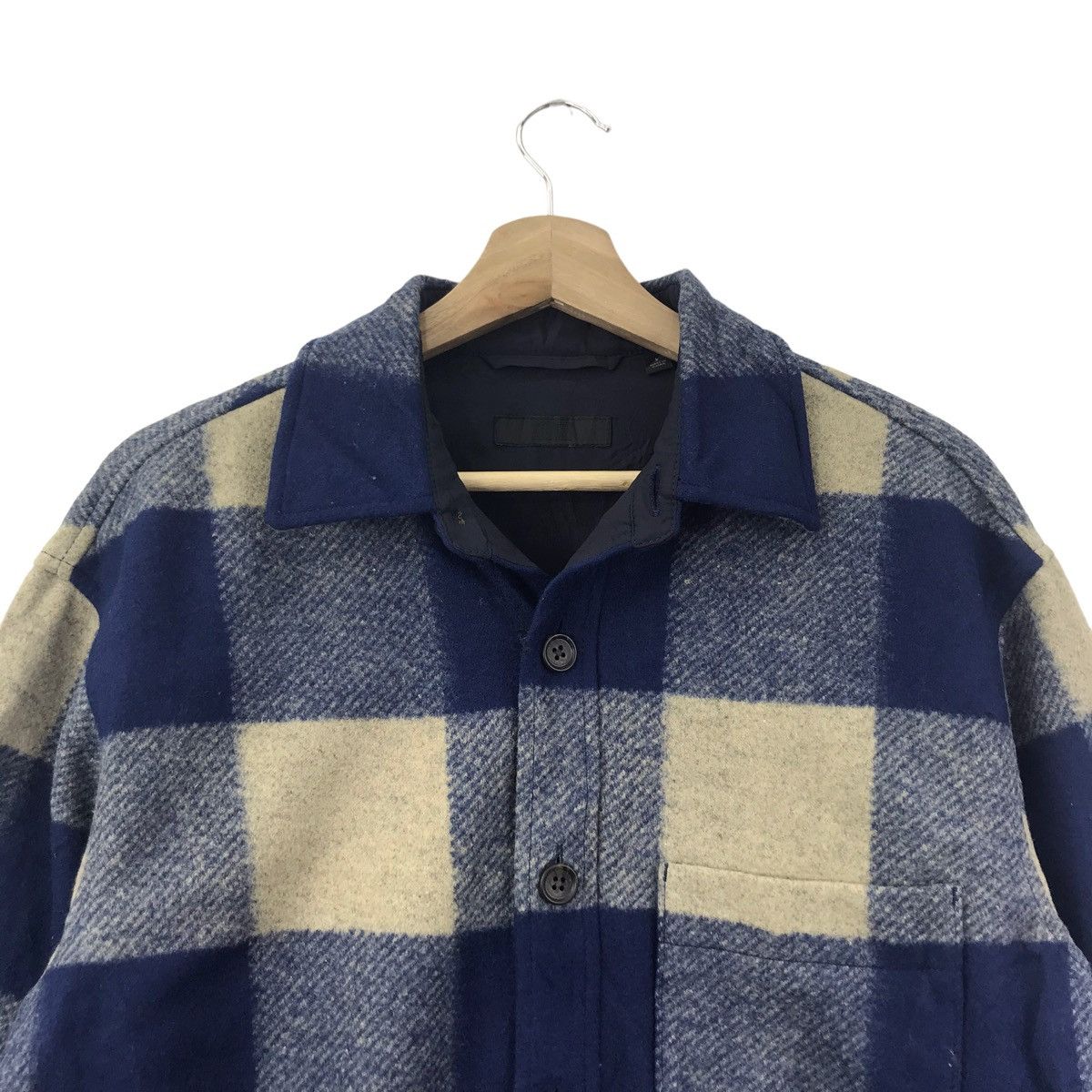 Uniqlo UNIQLO Fleece Check Design Button Up Casual Shirt Size US S / EU 44-46 / 1 - 2 Thumbnail