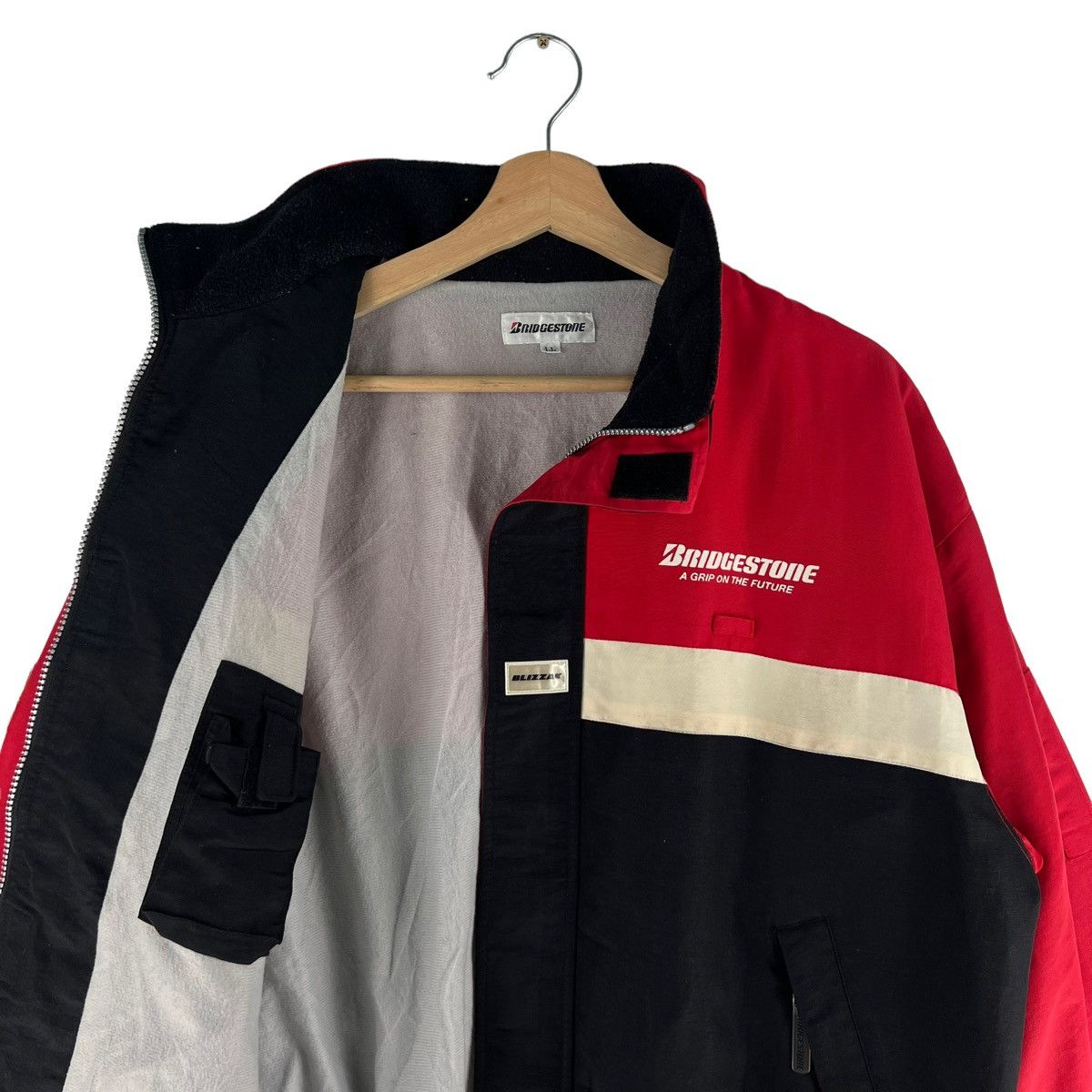 Japanese Brand VINTAGE BRIDGESTONE CHORE WORK JACKET BIG LOGO BLIZZAK Size US L / EU 52-54 / 3 - 11 Thumbnail