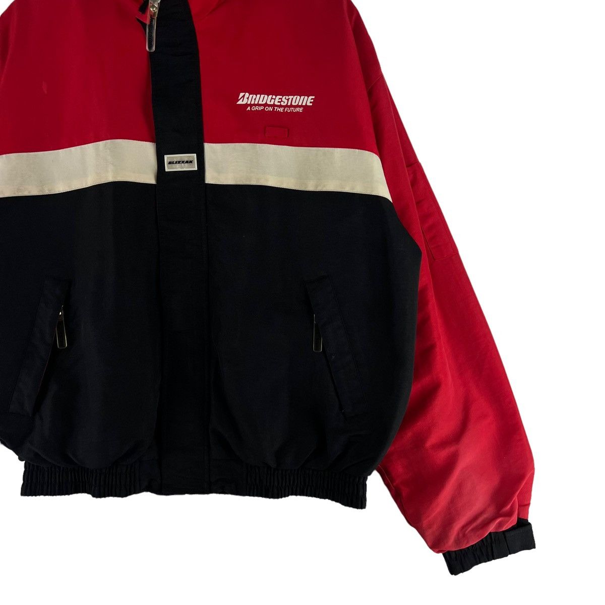 Japanese Brand VINTAGE BRIDGESTONE CHORE WORK JACKET BIG LOGO BLIZZAK Size US L / EU 52-54 / 3 - 5 Thumbnail