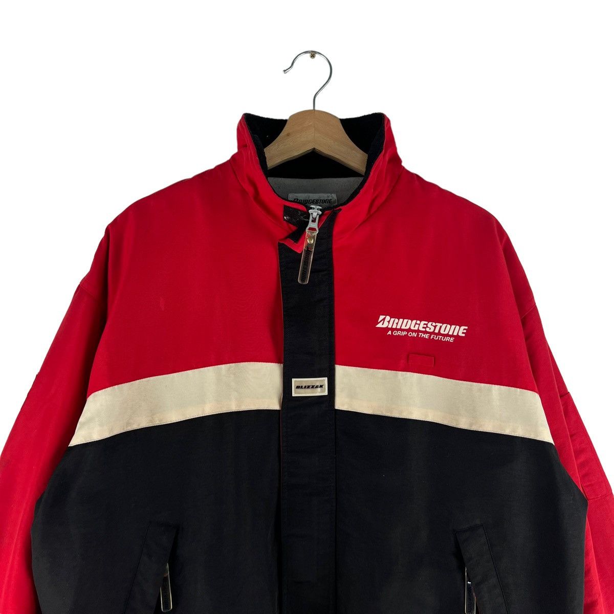 Japanese Brand VINTAGE BRIDGESTONE CHORE WORK JACKET BIG LOGO BLIZZAK Size US L / EU 52-54 / 3 - 2 Thumbnail