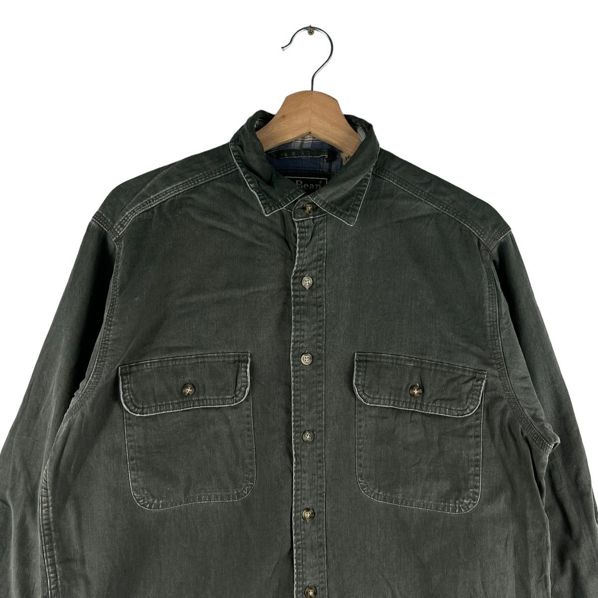 Japanese Brand VINTAGE CHORE WORK JACKET LINING TARTAN DESIGN L.L.BEAN Size US S / EU 44-46 / 1 - 2 Thumbnail