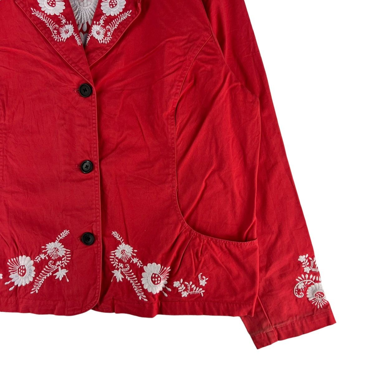 Denim & Co. VINTAGE DENIM&CO CHORE WORK JACKET EMBROIDERY DESIGN BIGLOGO Size US XL / EU 56 / 4 - 4 Thumbnail